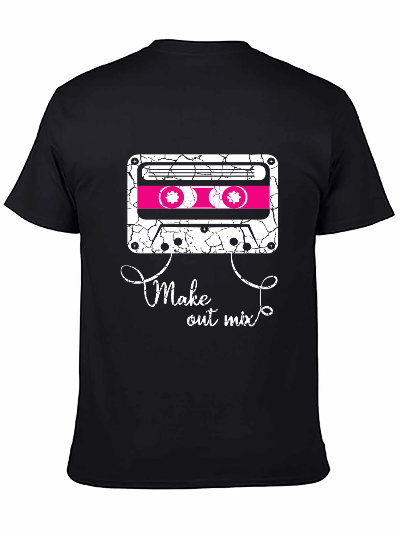 Retro Mixtape Graphic Tee - Make Out Mix