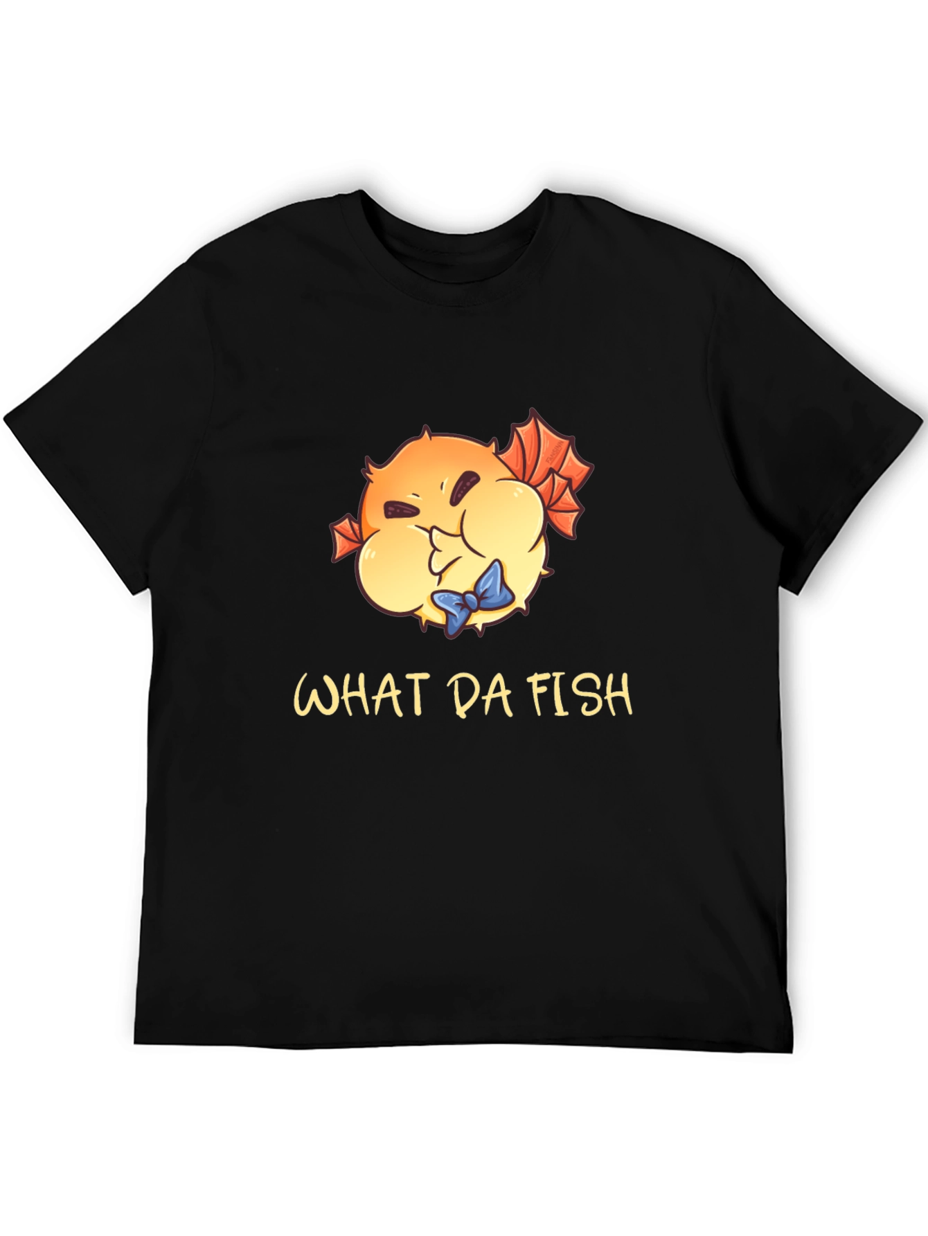 What Da Fish T-Shirt - Funny Pufferfish Tee