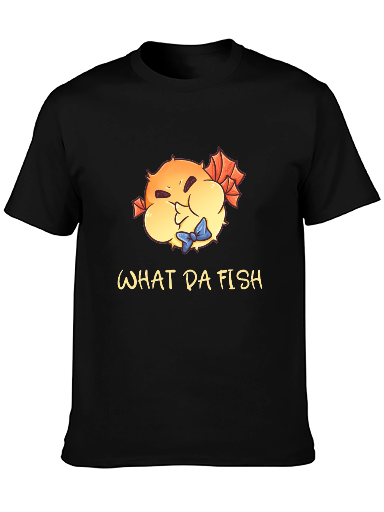 What Da Fish T-Shirt - Funny Pufferfish Tee