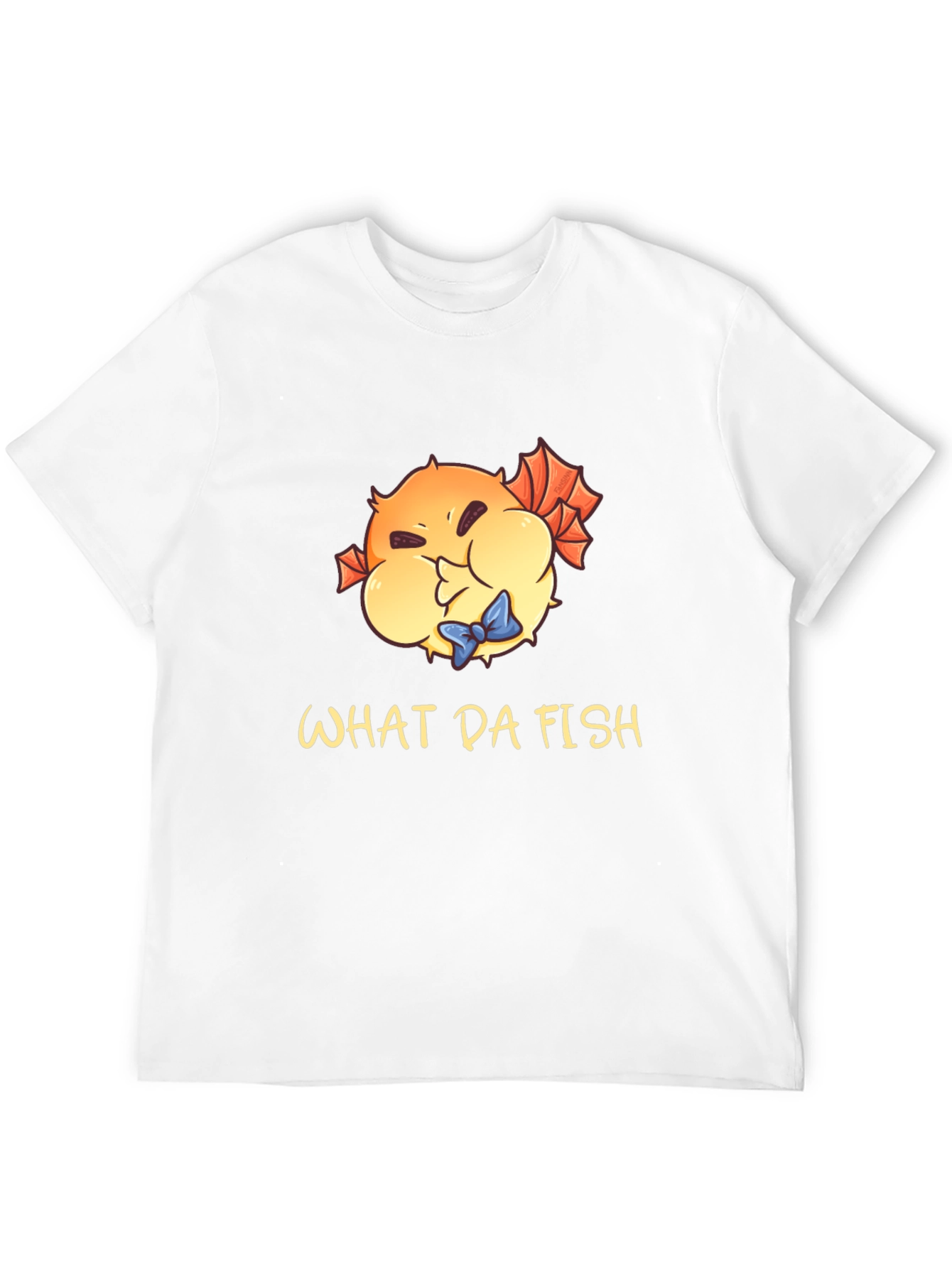 What Da Fish T-Shirt - Funny Pufferfish Tee
