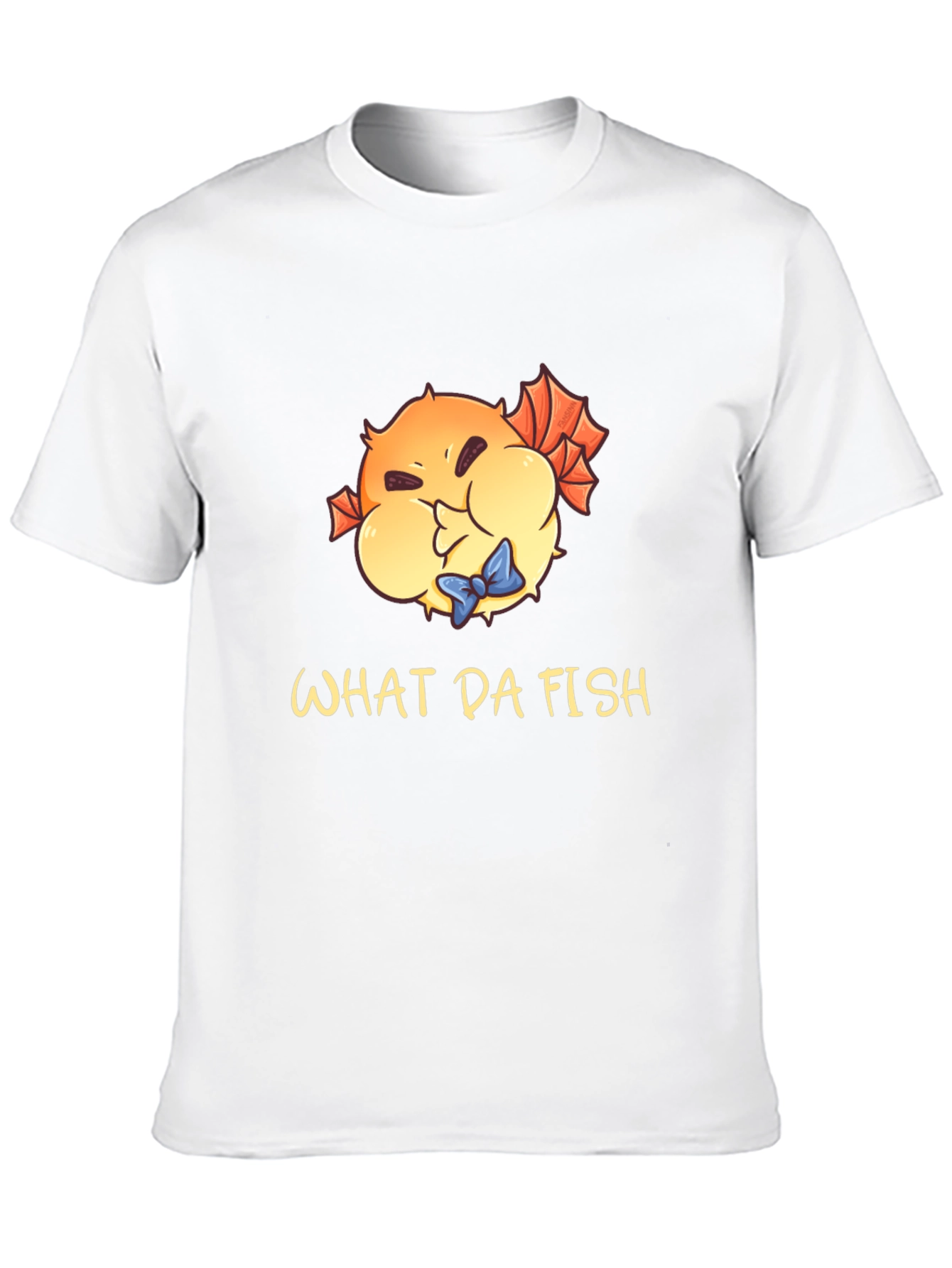 What Da Fish T-Shirt - Funny Pufferfish Tee