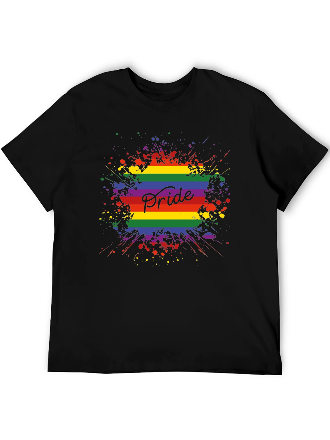 Pride Rainbow Splash T-Shirt