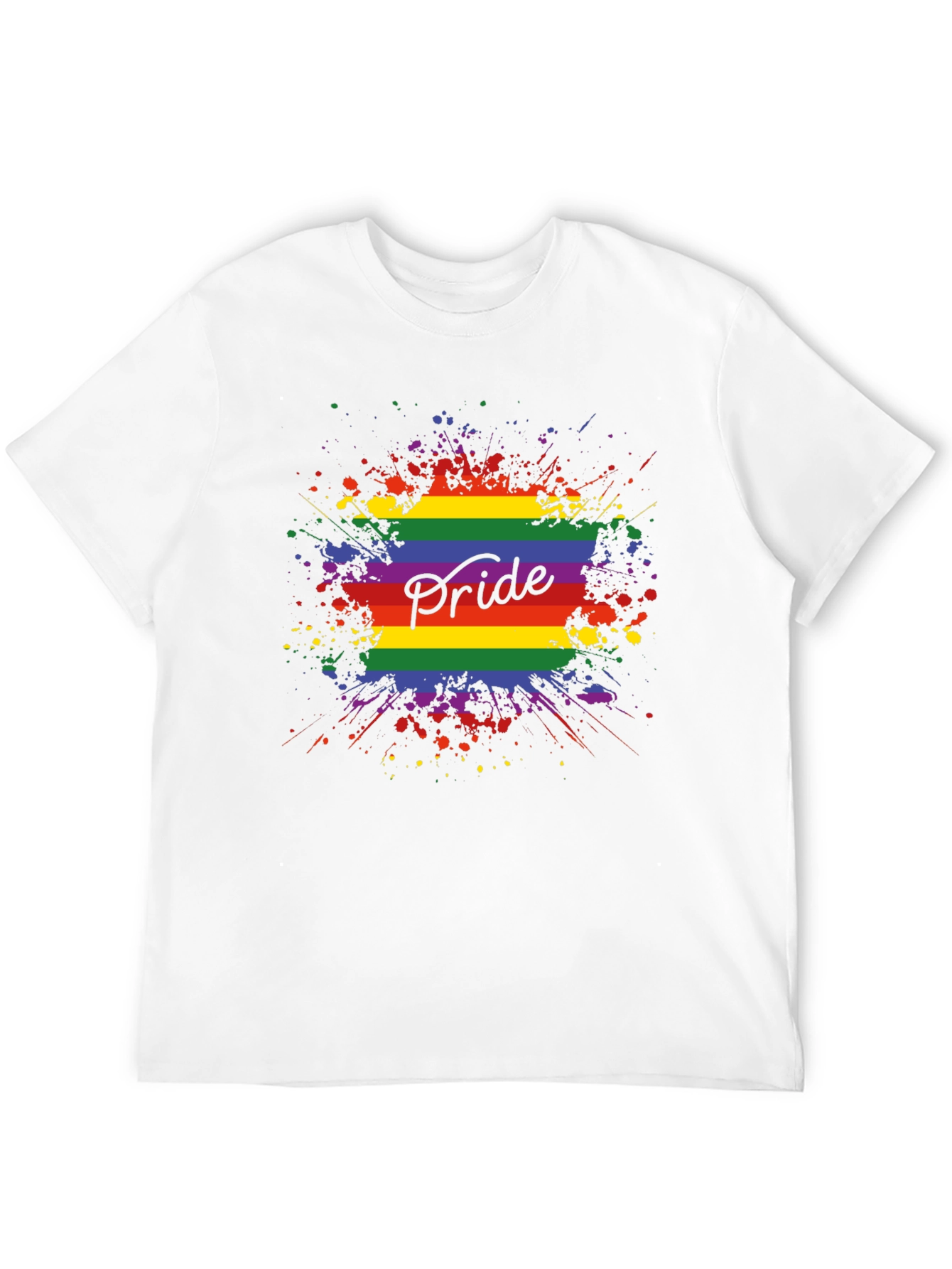 Pride Rainbow Splash T-Shirt
