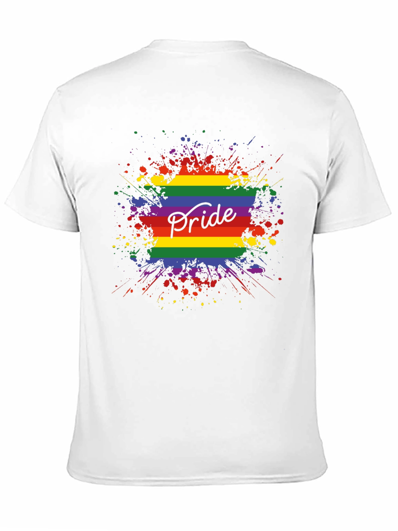 Pride Rainbow Splash T-Shirt