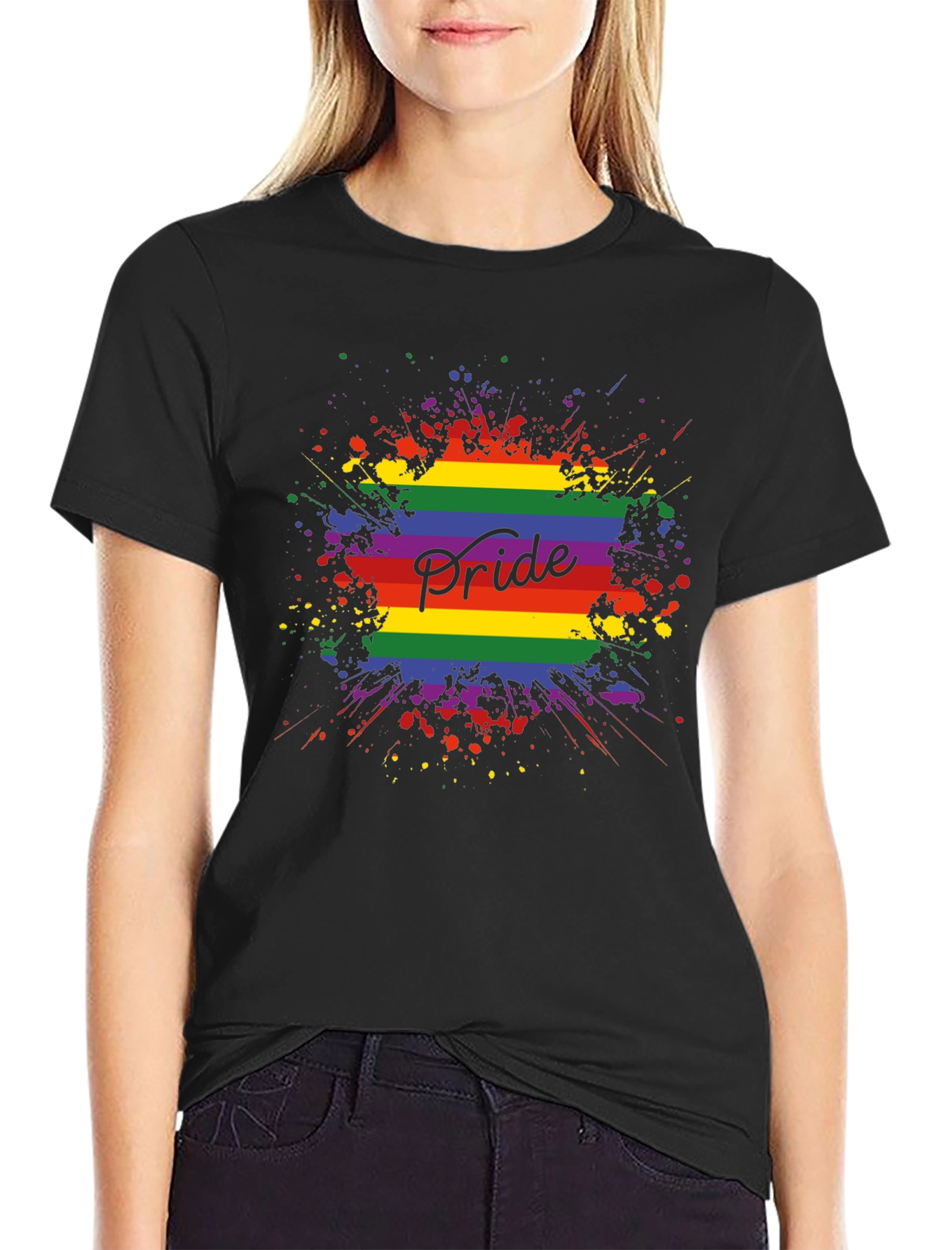 Pride Rainbow Splash T-Shirt
