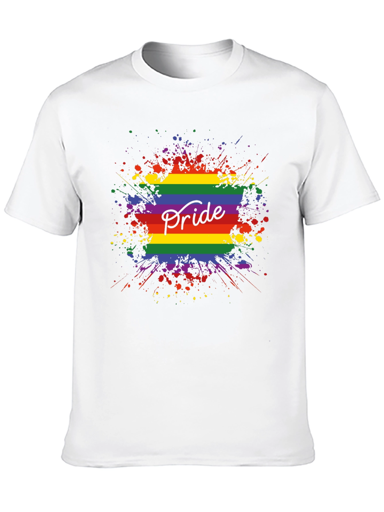 Pride Rainbow Splash T-Shirt