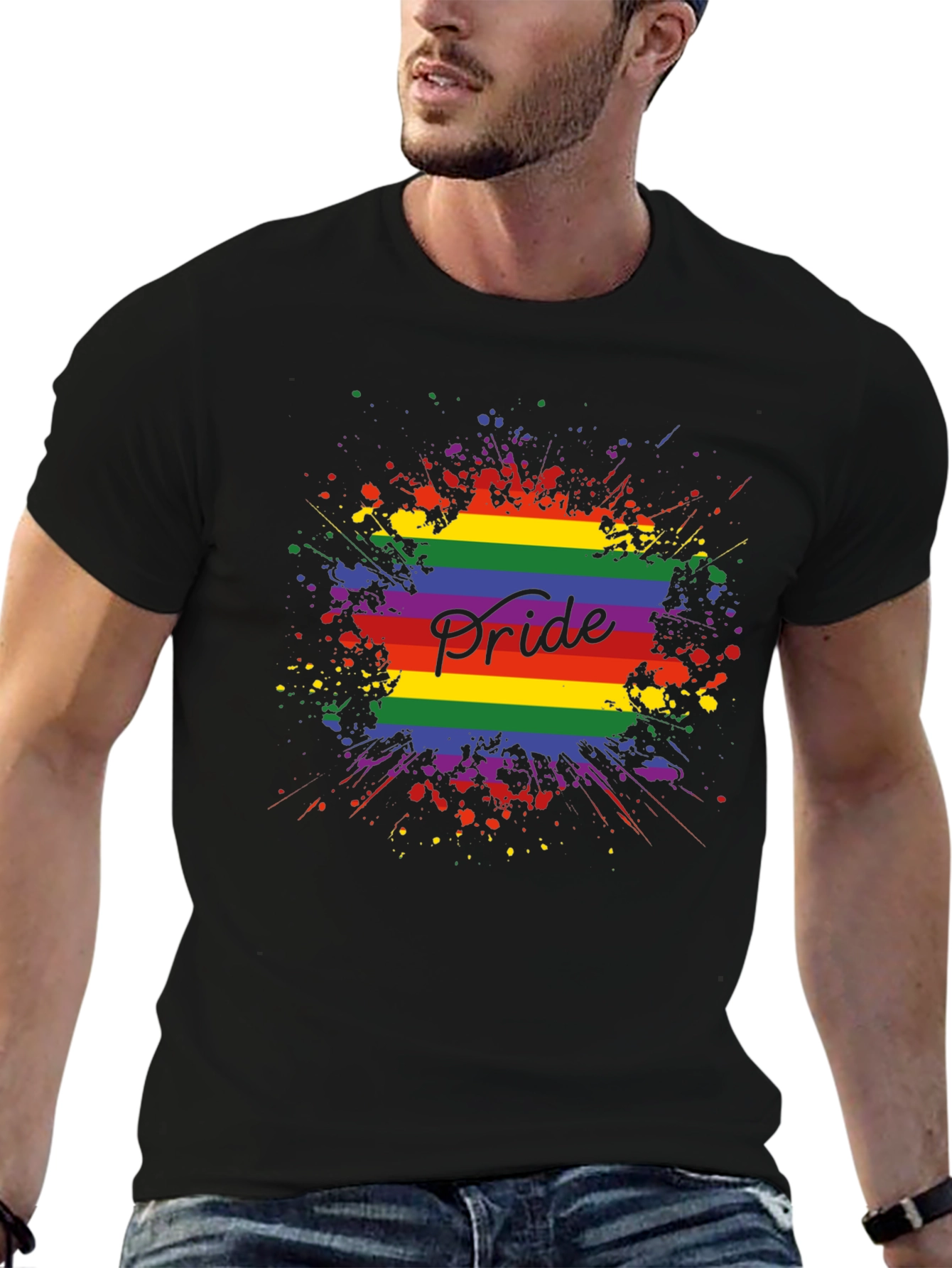 Pride Rainbow Splash T-Shirt