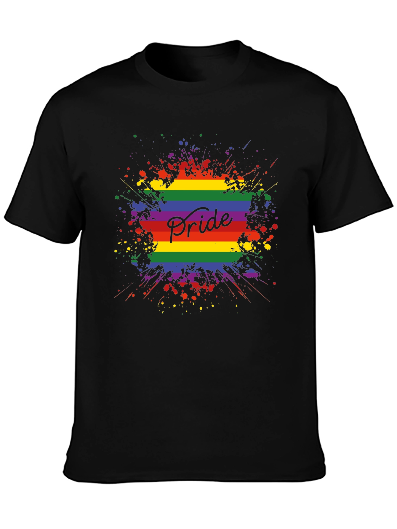 Pride Rainbow Splash T-Shirt