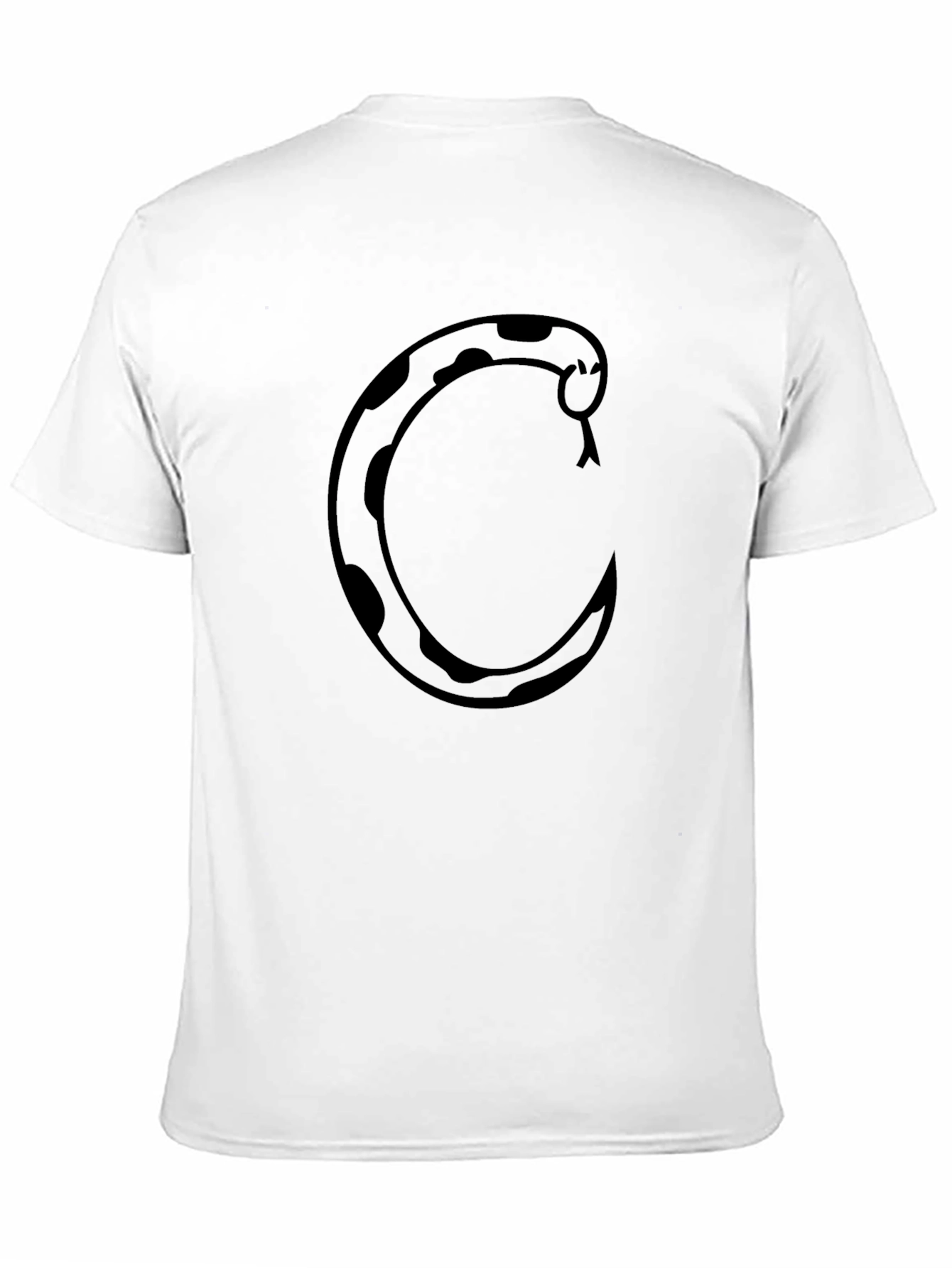 Snake Graphic Tee - Cool Black T-Shirt