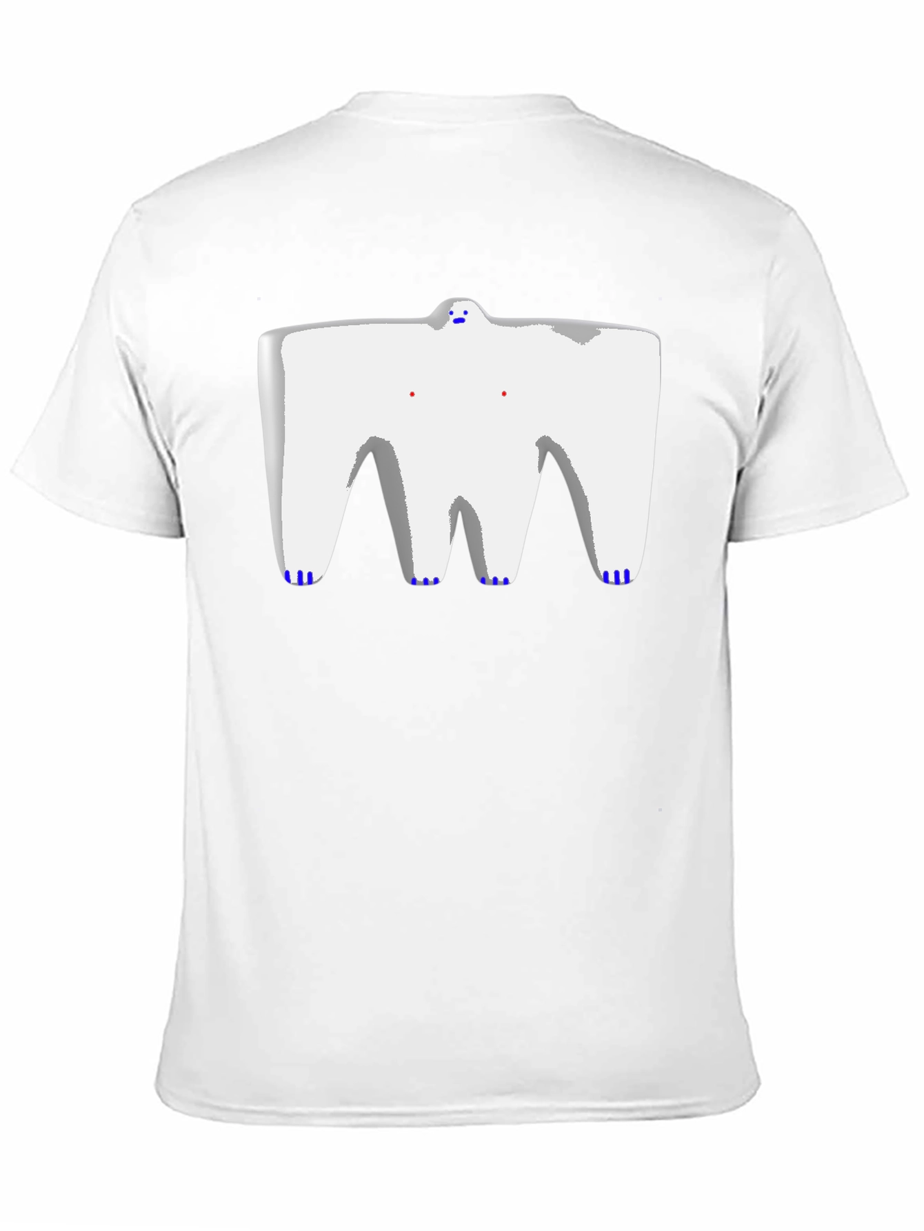 Abstract Figure Graphic T-Shirt