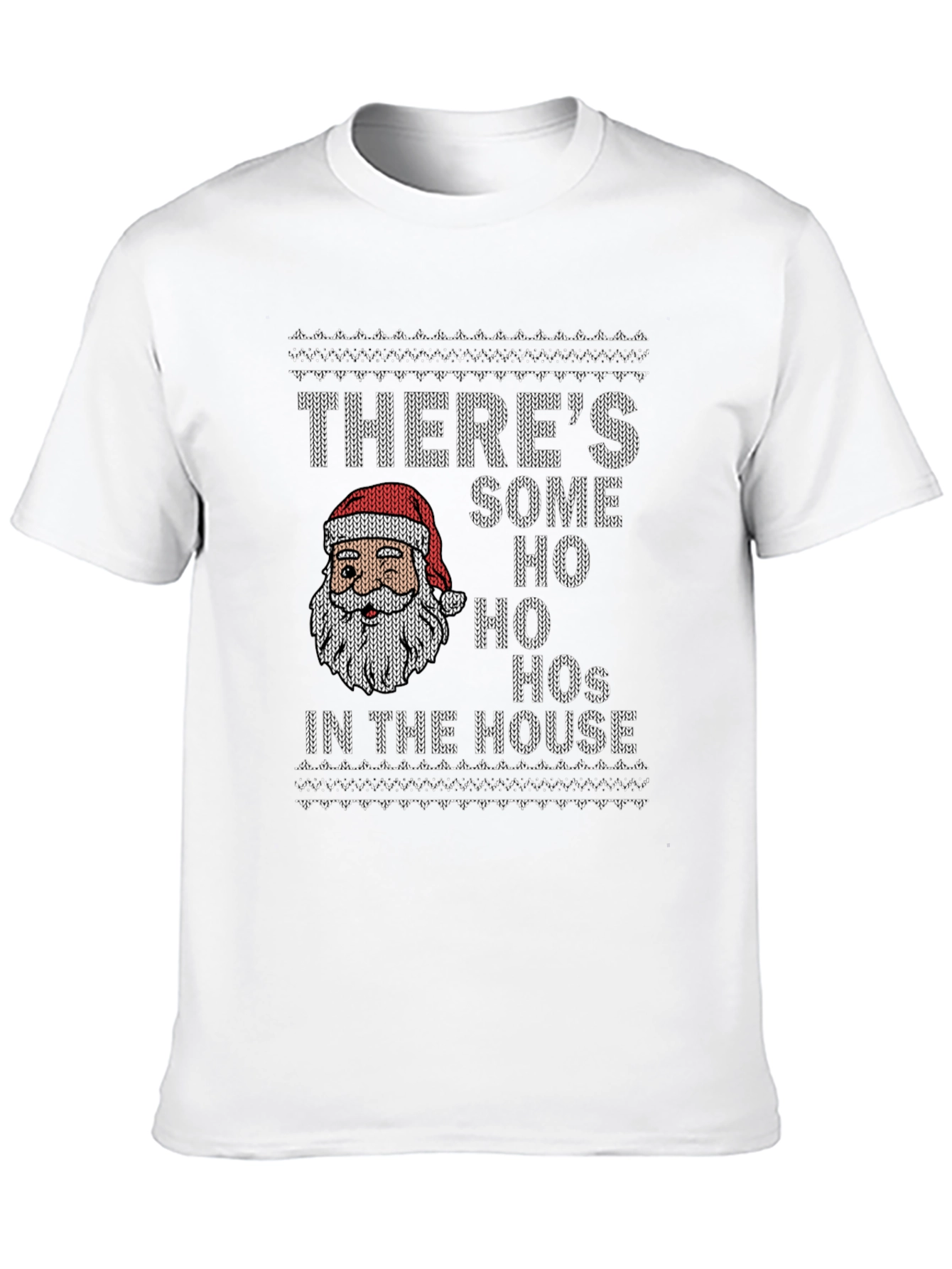 Funny Christmas Santa Ho Ho Hos T-Shirt