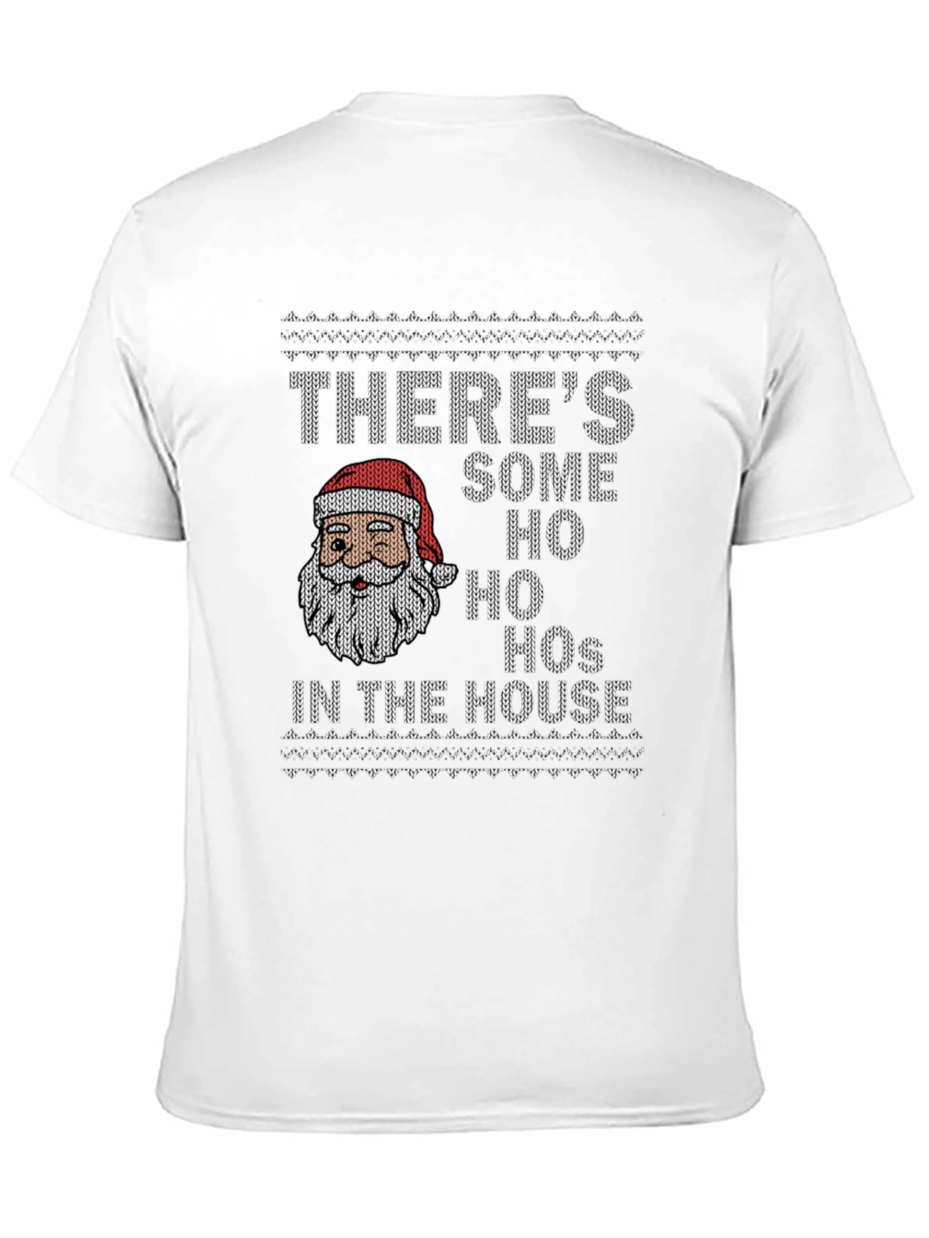 Funny Christmas Santa Ho Ho Hos T-Shirt