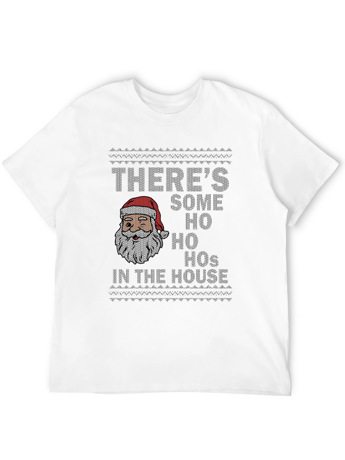 Funny Christmas Santa Ho Ho Hos T-Shirt