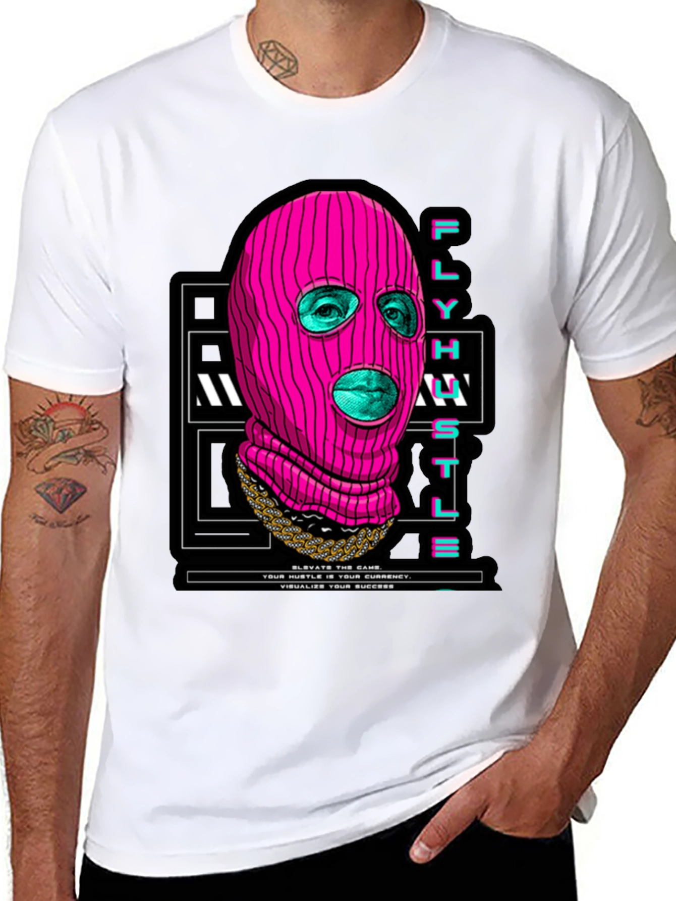 Fly Hustle Graphic T-Shirt