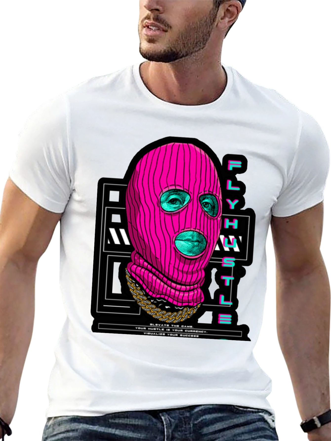 Fly Hustle Graphic T-Shirt