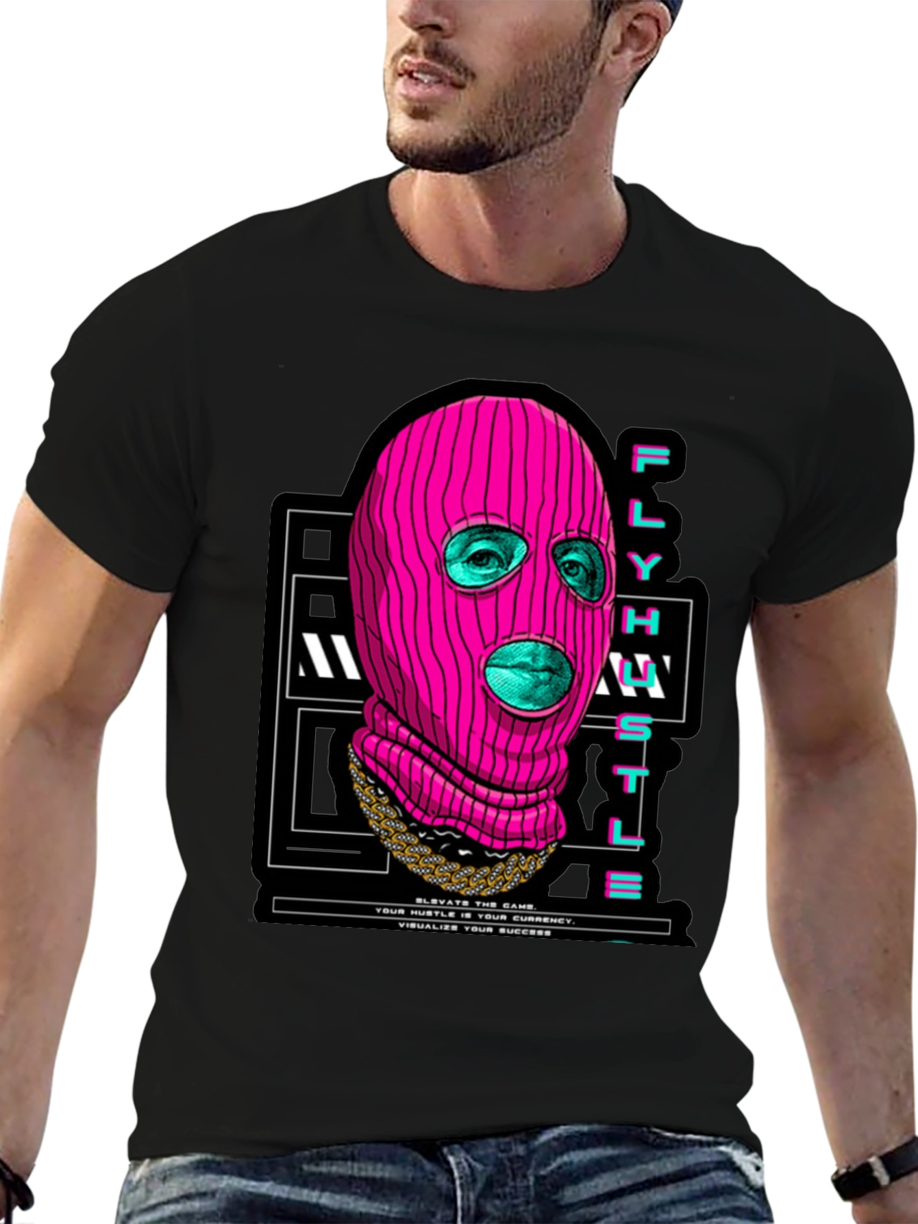 Fly Hustle Graphic T-Shirt