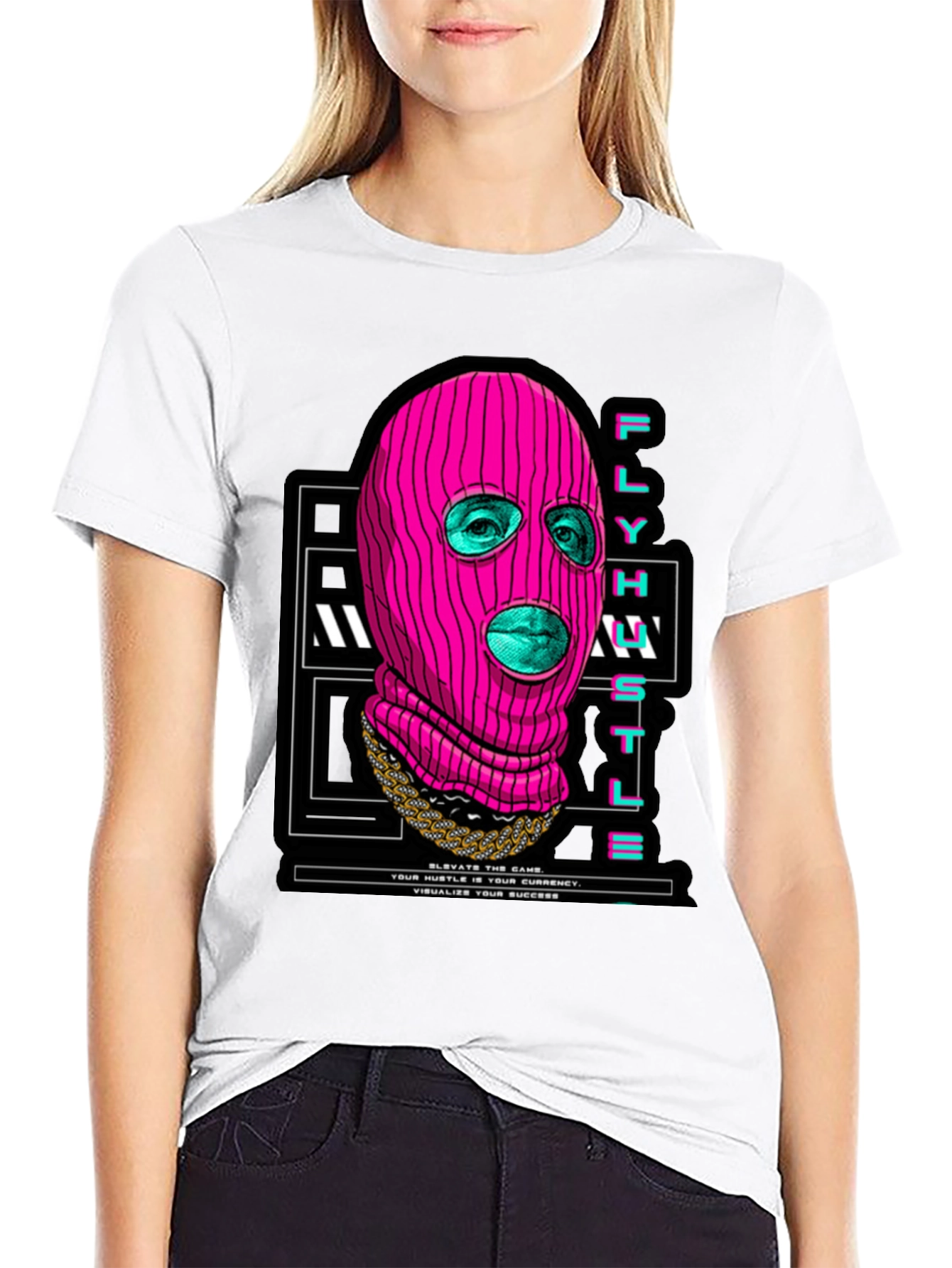Fly Hustle Graphic T-Shirt