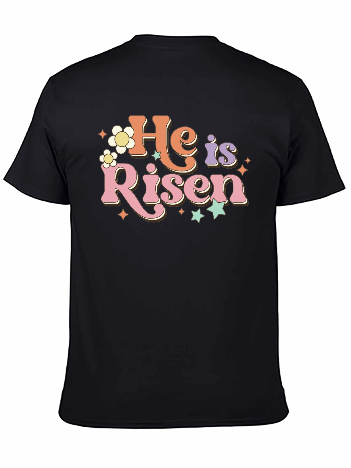 He is Risen Retro Graphic T-Shirt