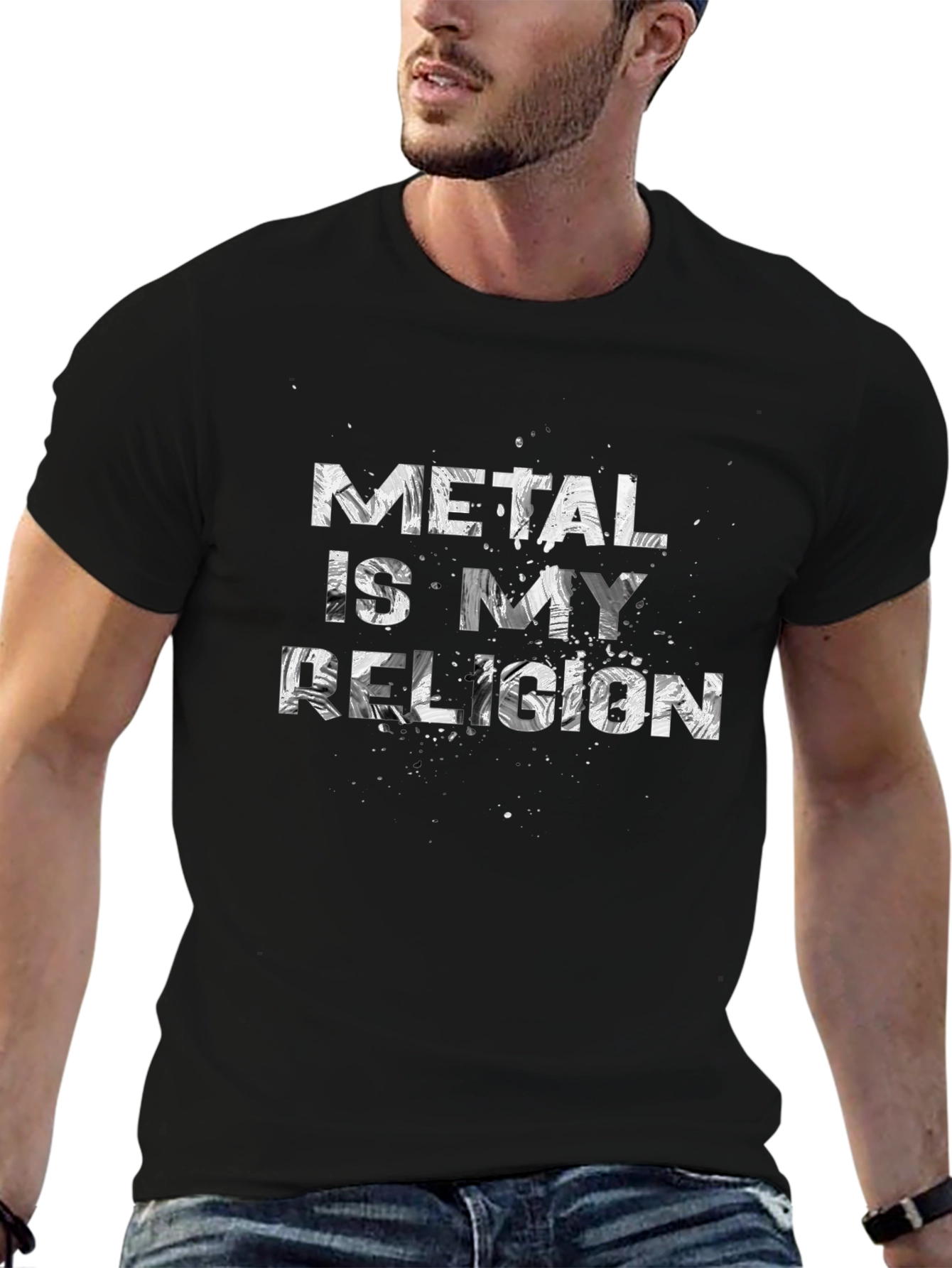 Metal is My Religion Graphic Tee