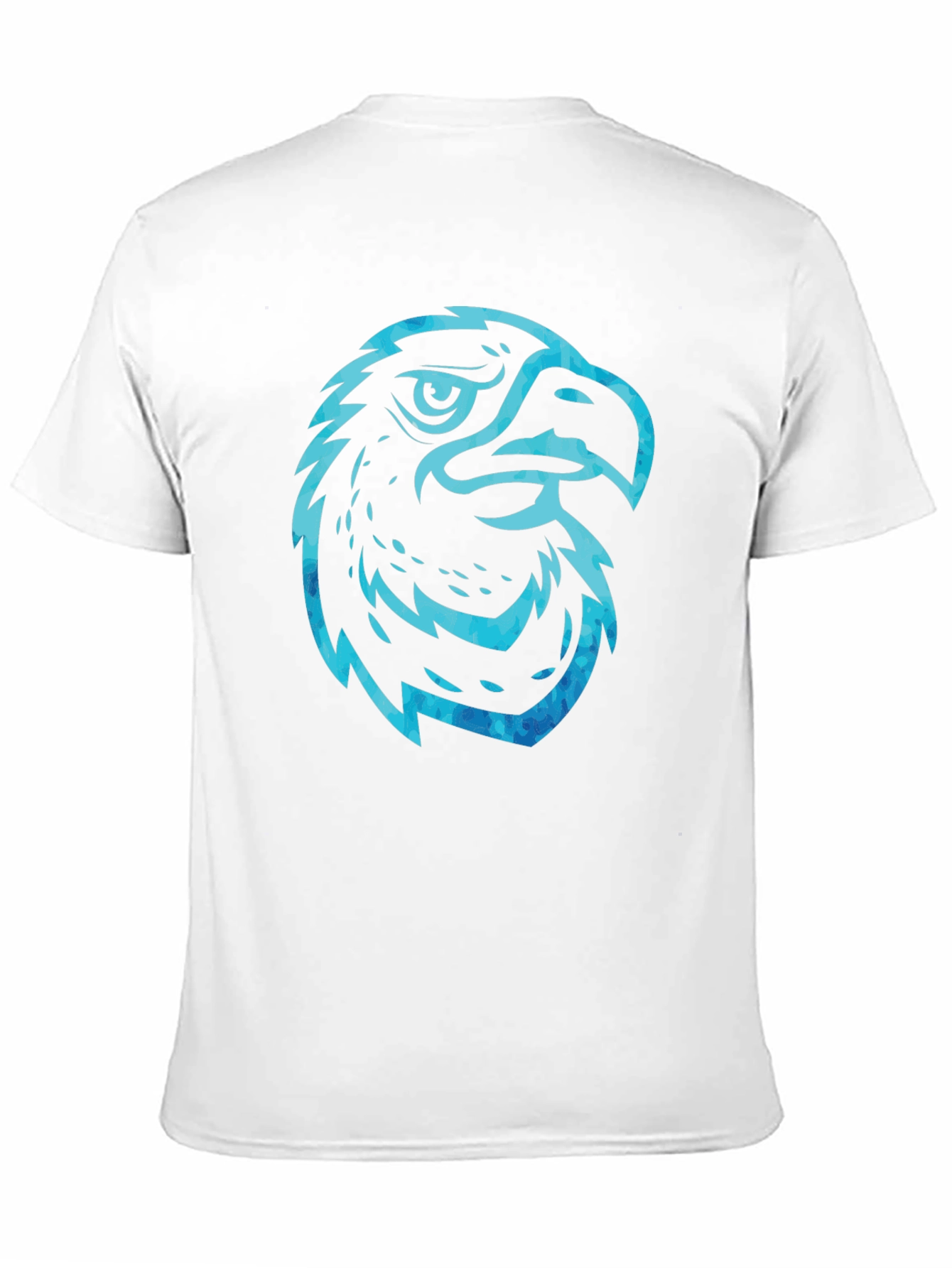 Mens Black Eagle Graphic T-Shirt
