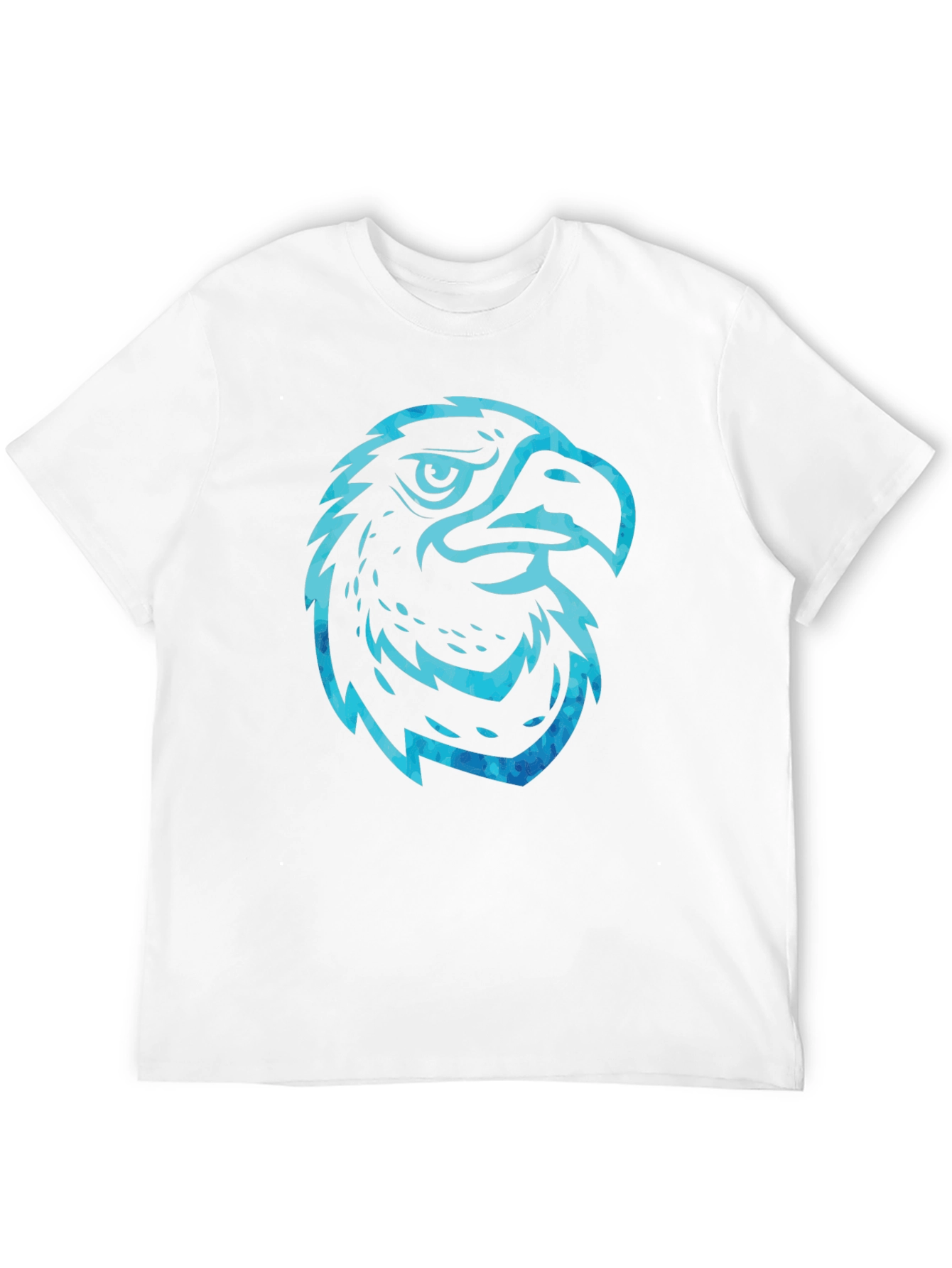 Mens Black Eagle Graphic T-Shirt