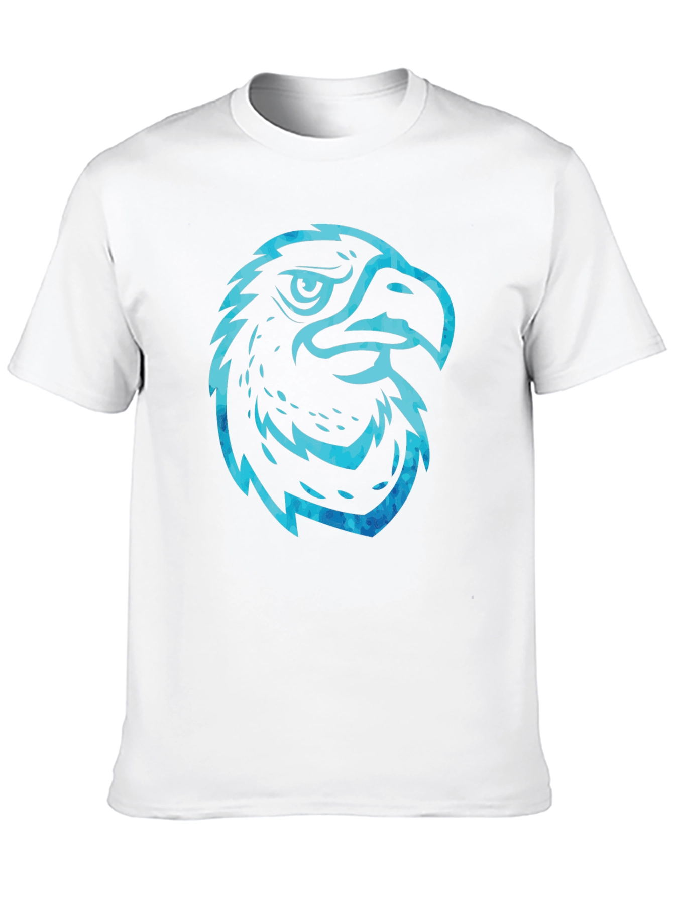 Mens Black Eagle Graphic T-Shirt