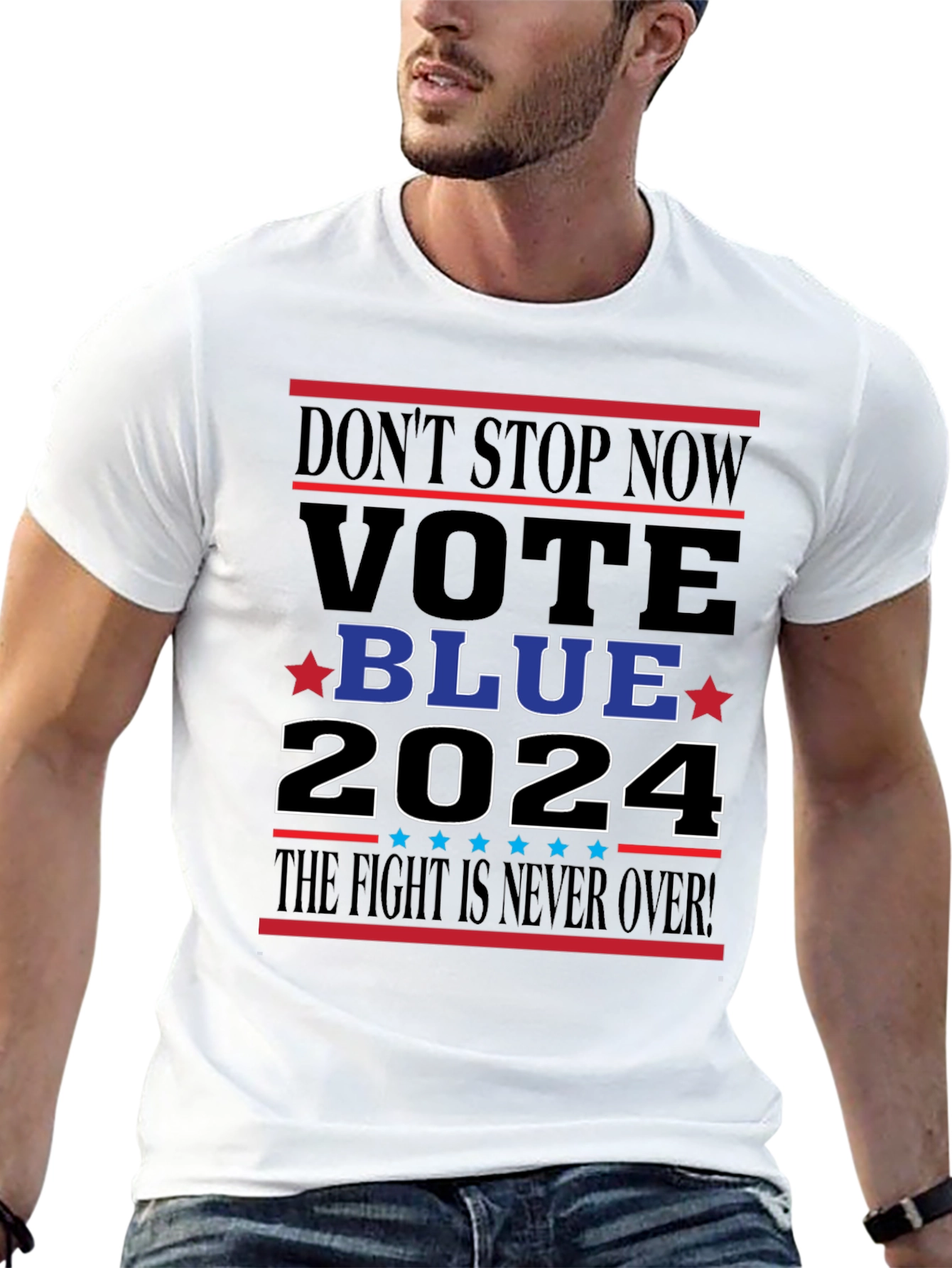 Vote Blue 2024 Graphic Tee