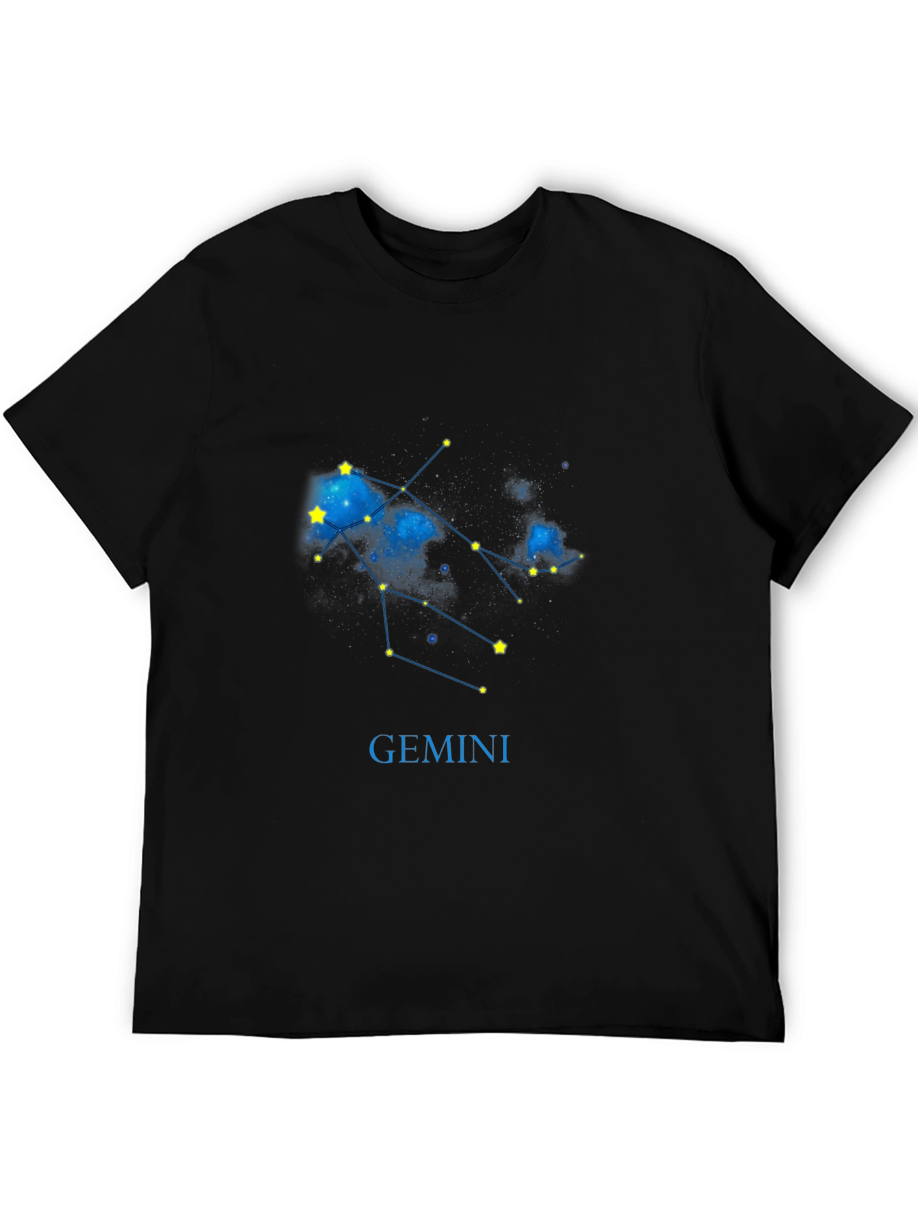 Gemini Zodiac T-Shirt - Celestial Star Sign Tee