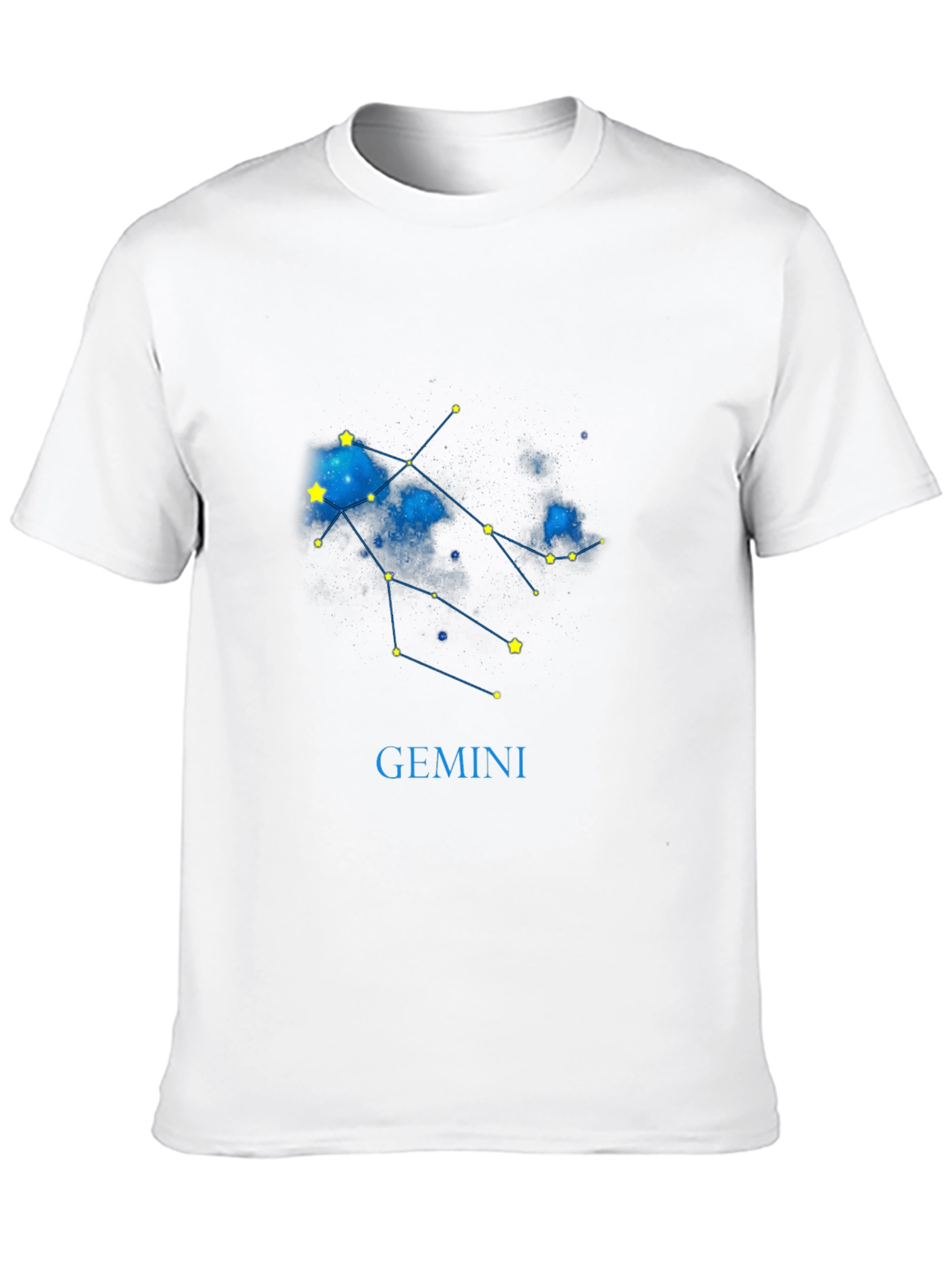 Gemini Zodiac T-Shirt - Celestial Star Sign Tee