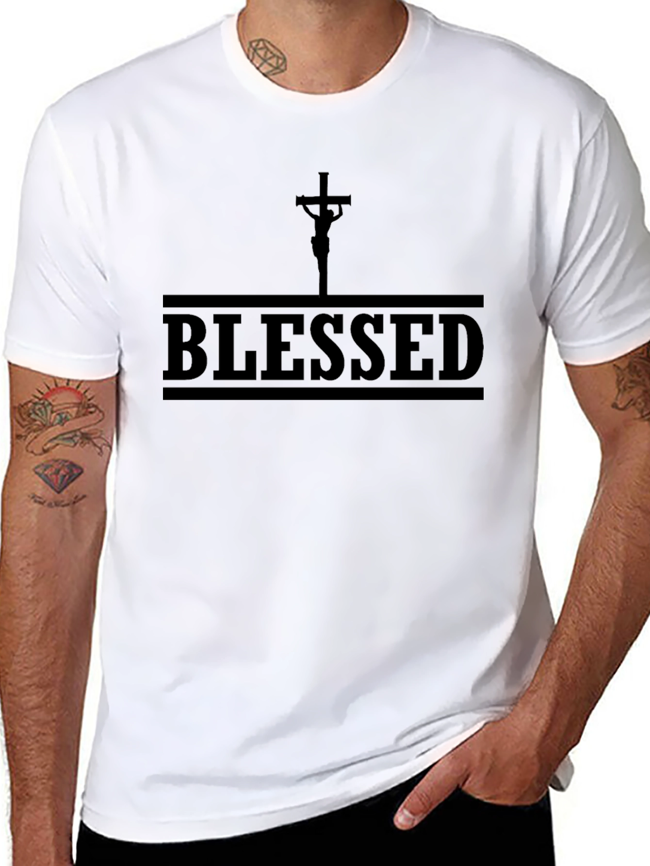 Blessed Graphic T-Shirt - Christian Inspired Tee