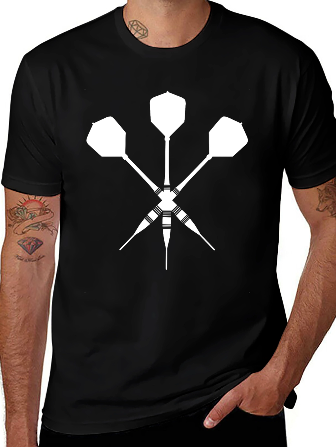 Darts Graphic T-Shirt - Target Practice Tee