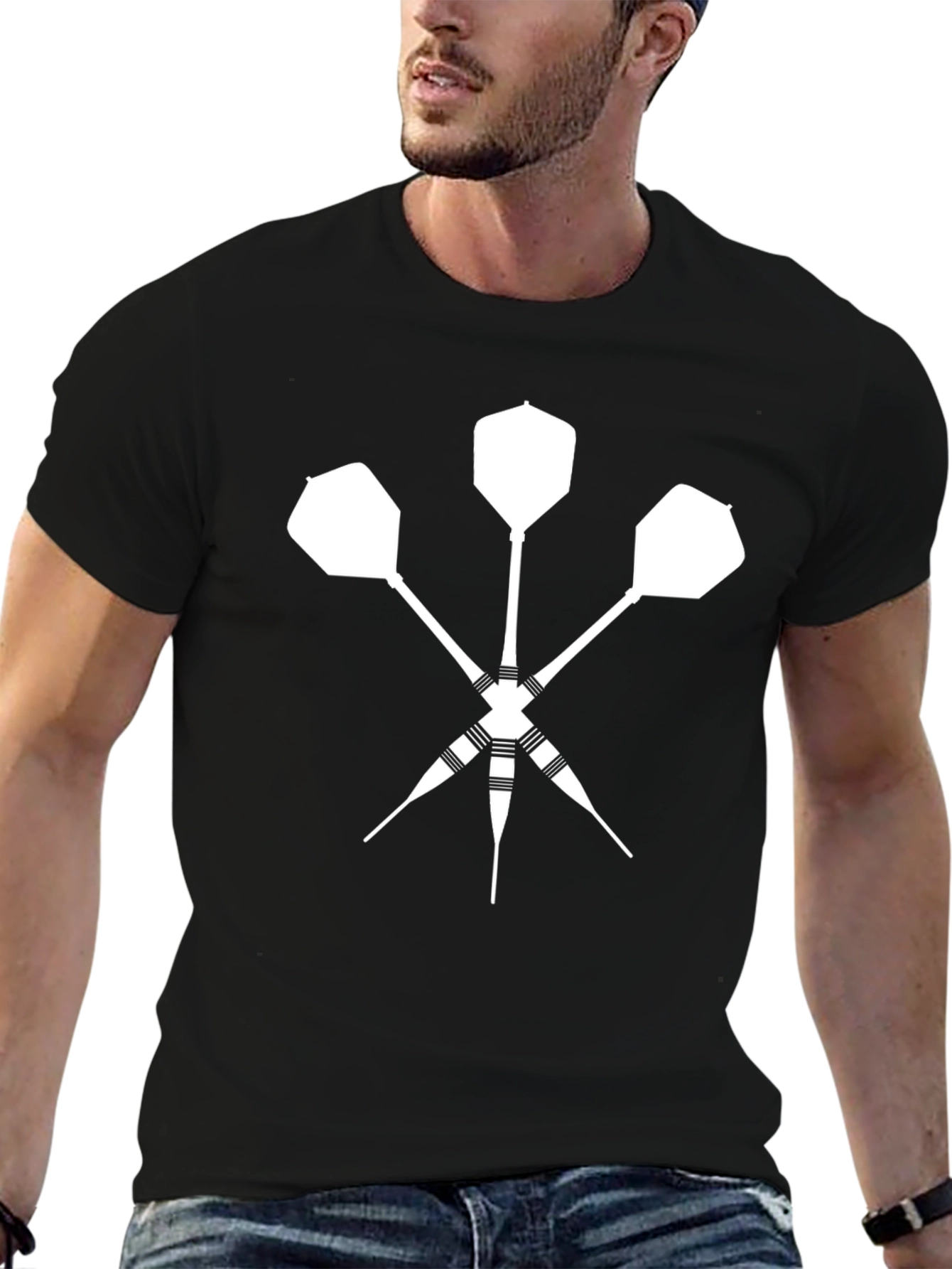 Darts Graphic T-Shirt - Target Practice Tee