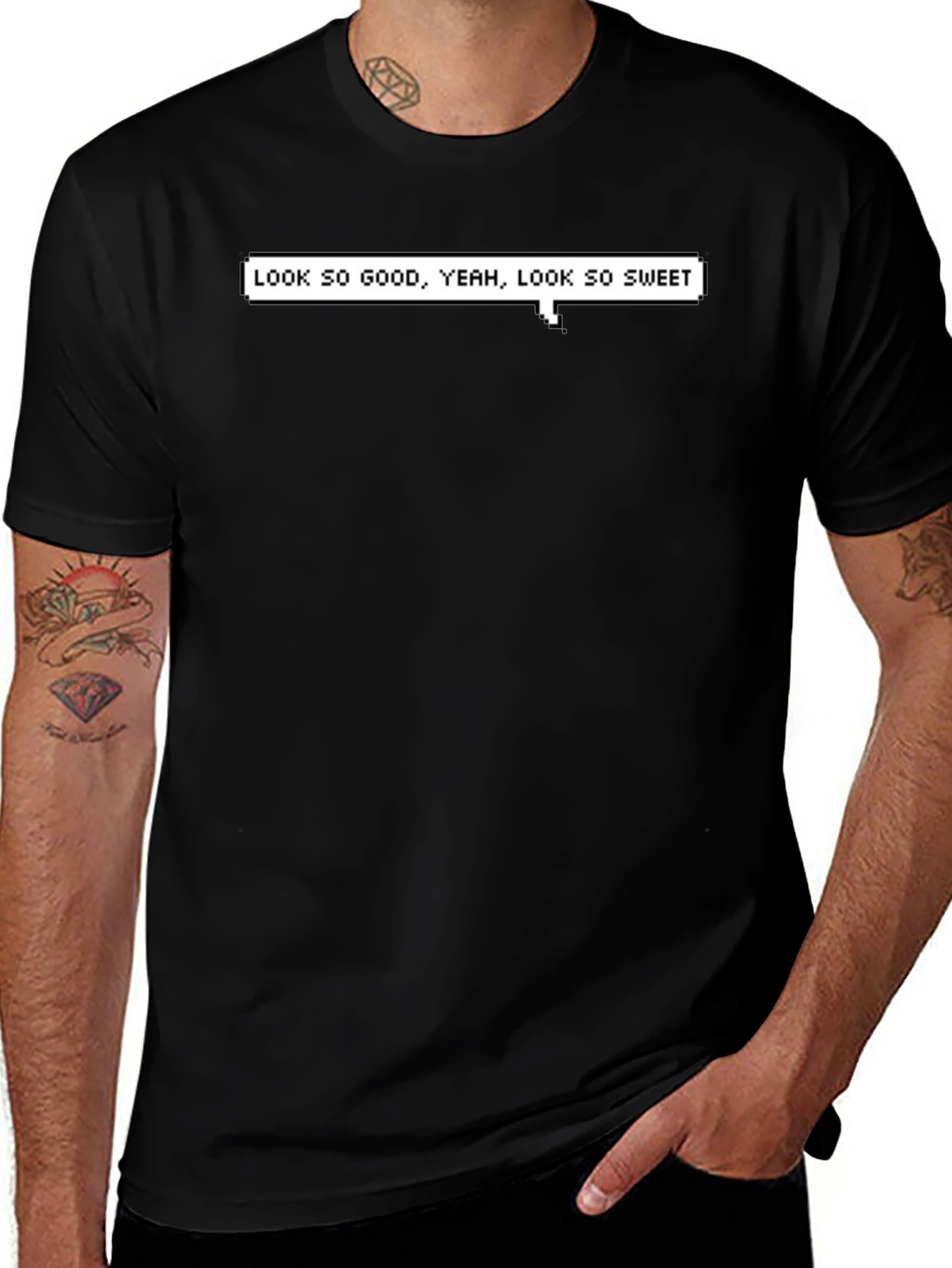 Look So Good T-Shirt - Trendy Graphic Tee