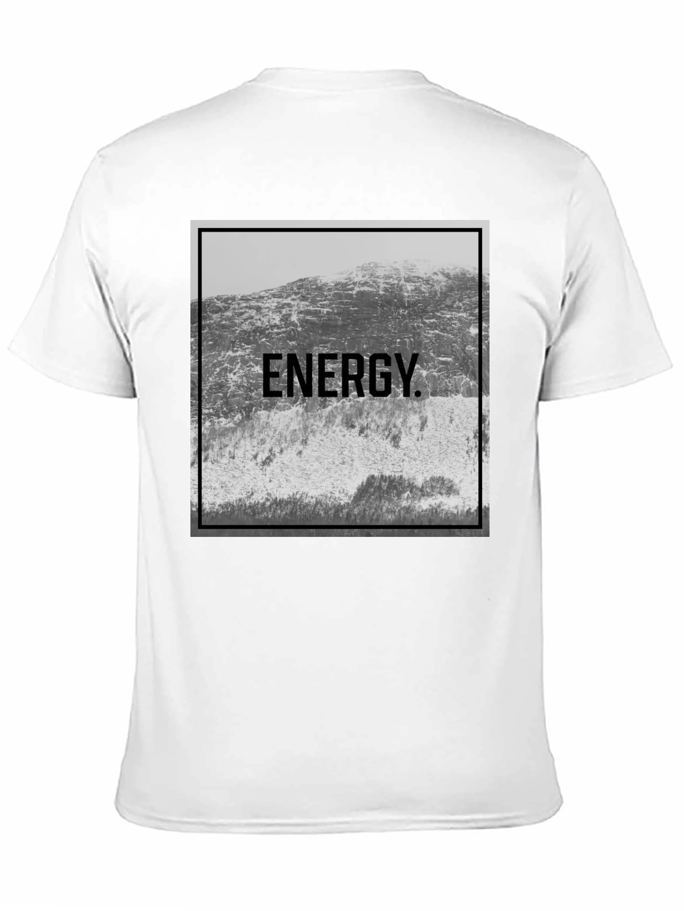 Energy Mountain Graphic Tee - Black