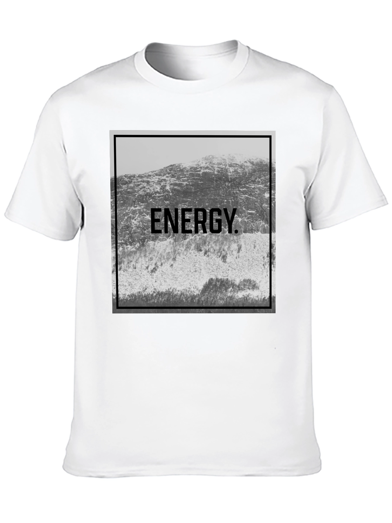 Energy Mountain Graphic Tee - Black