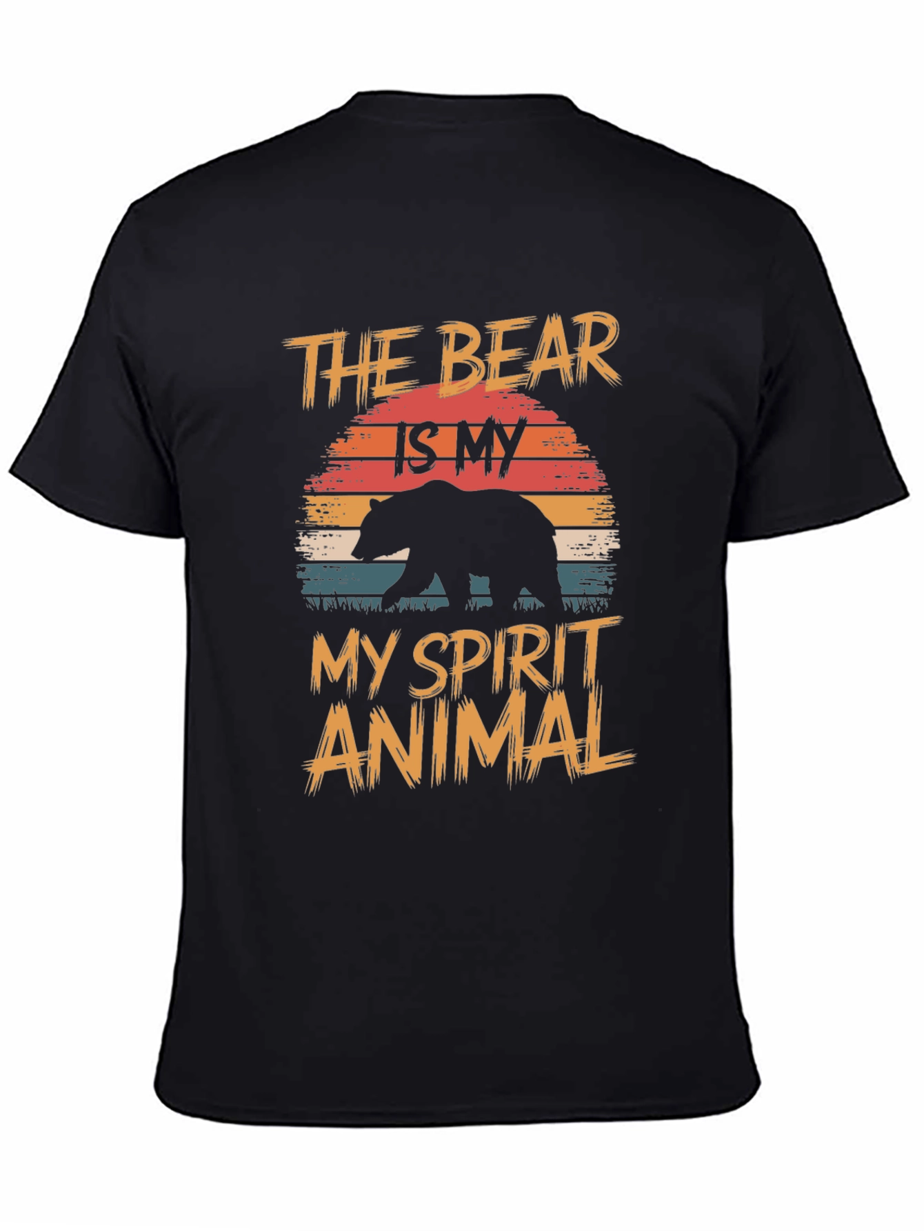 Bear Spirit Animal Graphic Tee
