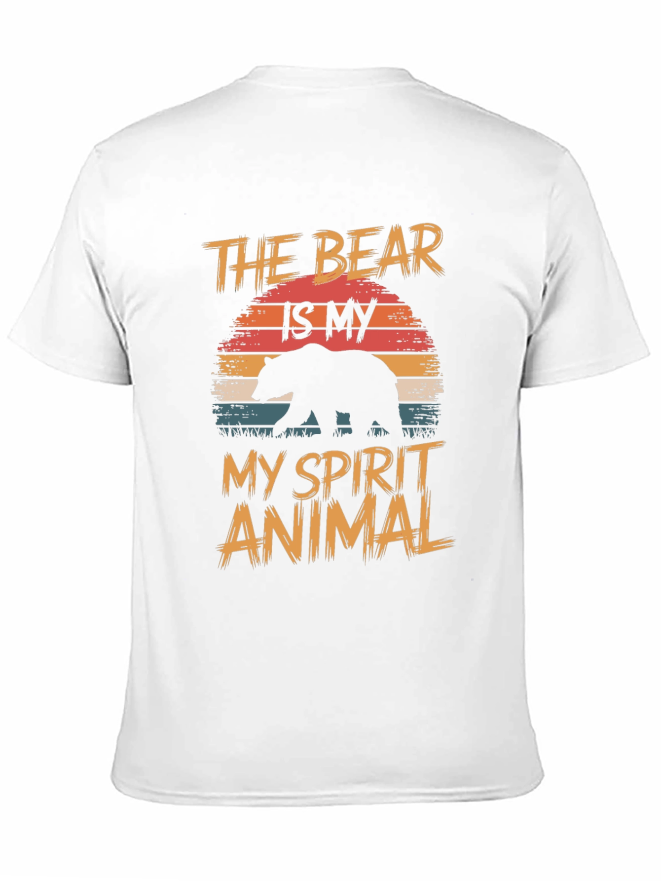 Bear Spirit Animal Graphic Tee