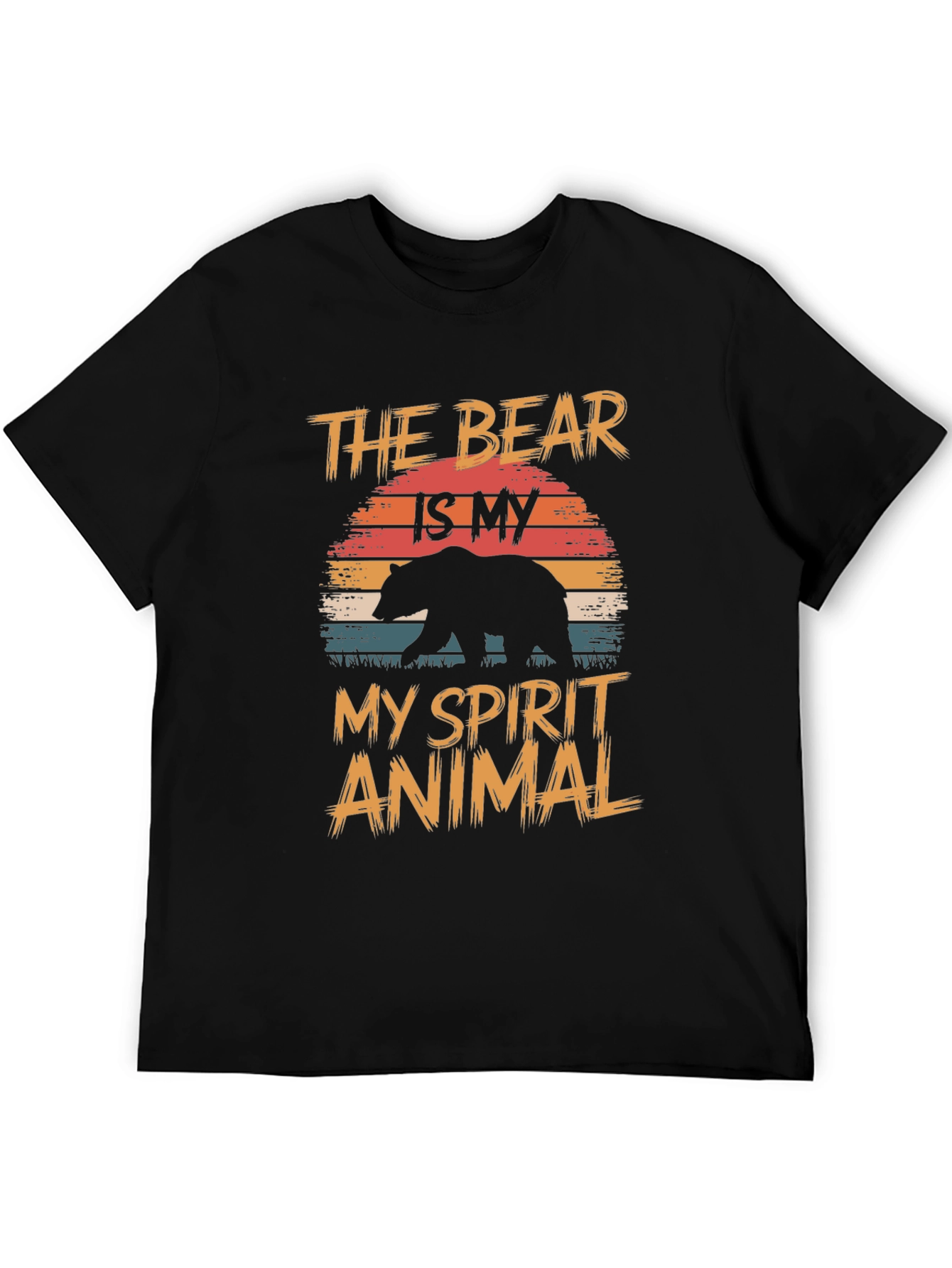 Bear Spirit Animal Graphic Tee