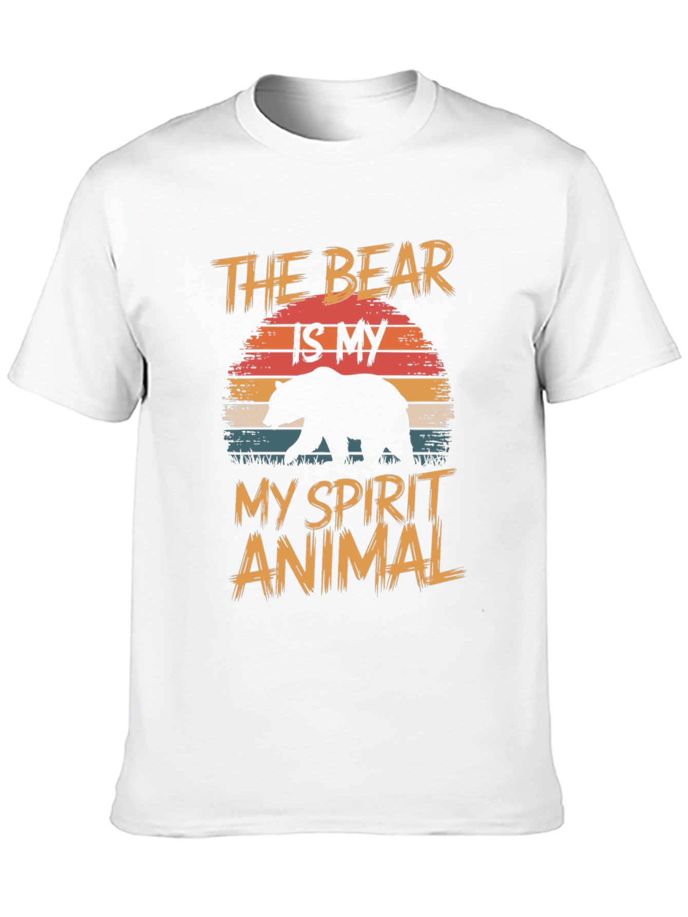 Bear Spirit Animal Graphic Tee