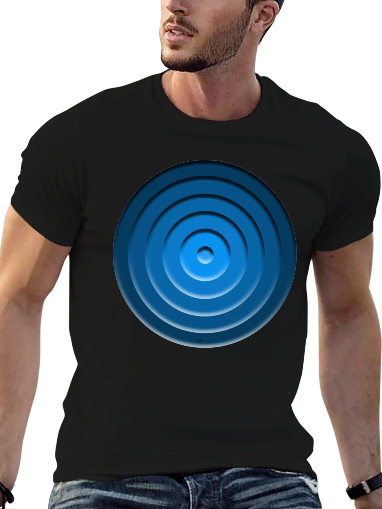 Modern Target Graphic T-Shirt - Soft Cotton Blend