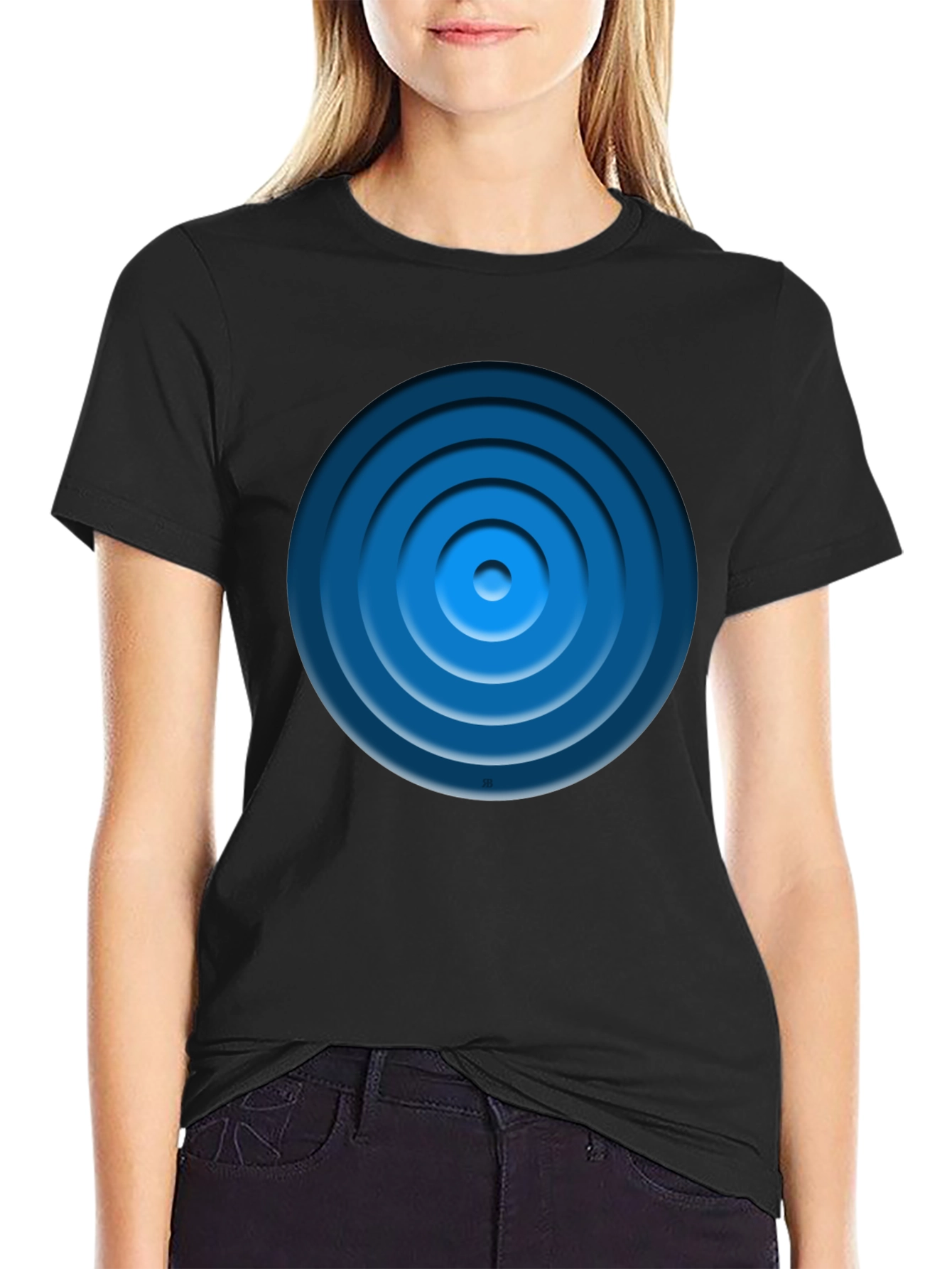 Modern Target Graphic T-Shirt - Soft Cotton Blend
