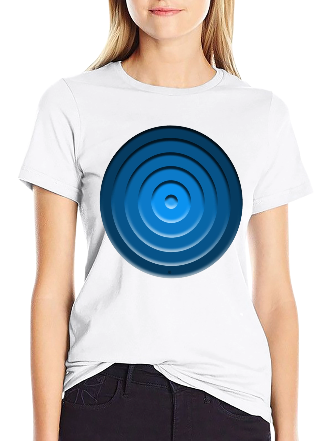 Modern Target Graphic T-Shirt - Soft Cotton Blend
