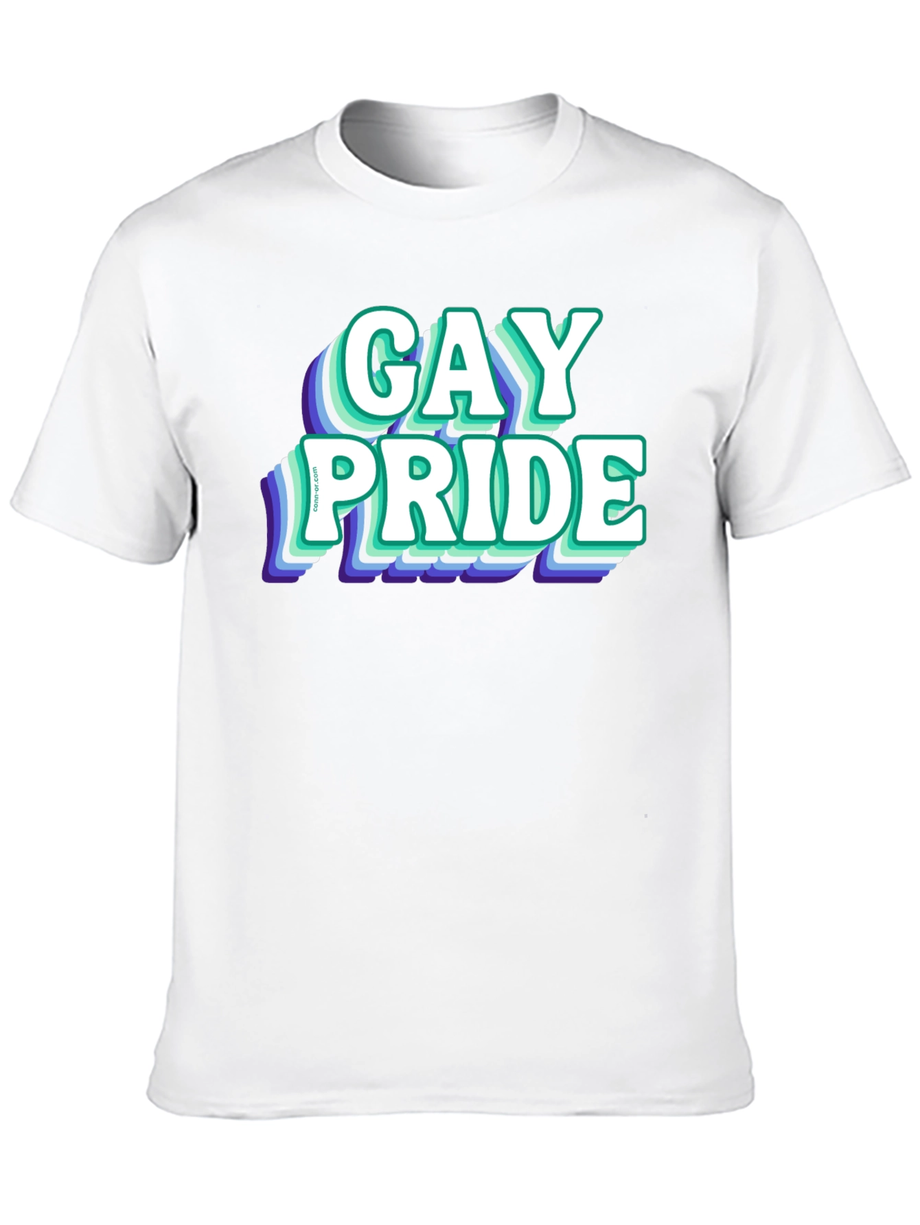 Gay Pride Graphic Tee - Black