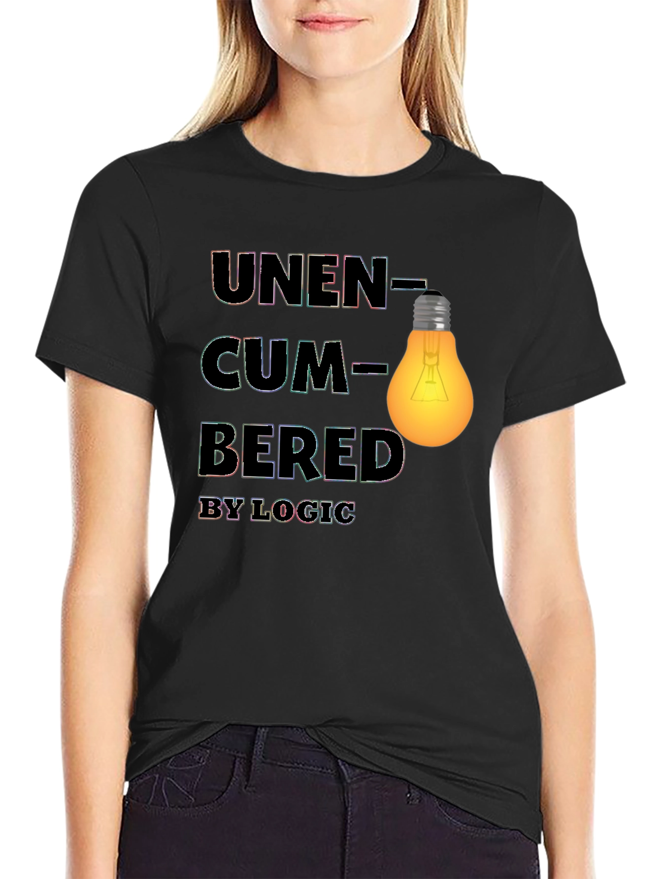 Unencumbered by Logic Graphic Tee