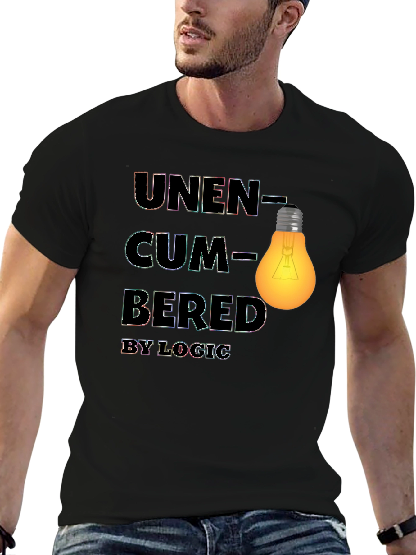 Unencumbered by Logic Graphic Tee
