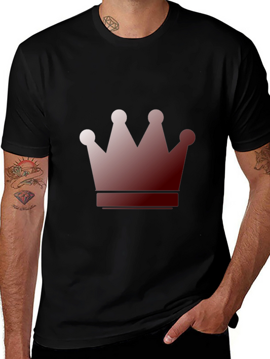 Crown Graphic Tee - Black