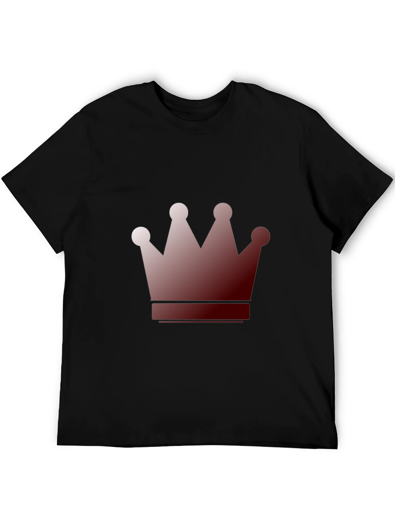 Crown Graphic Tee - Black