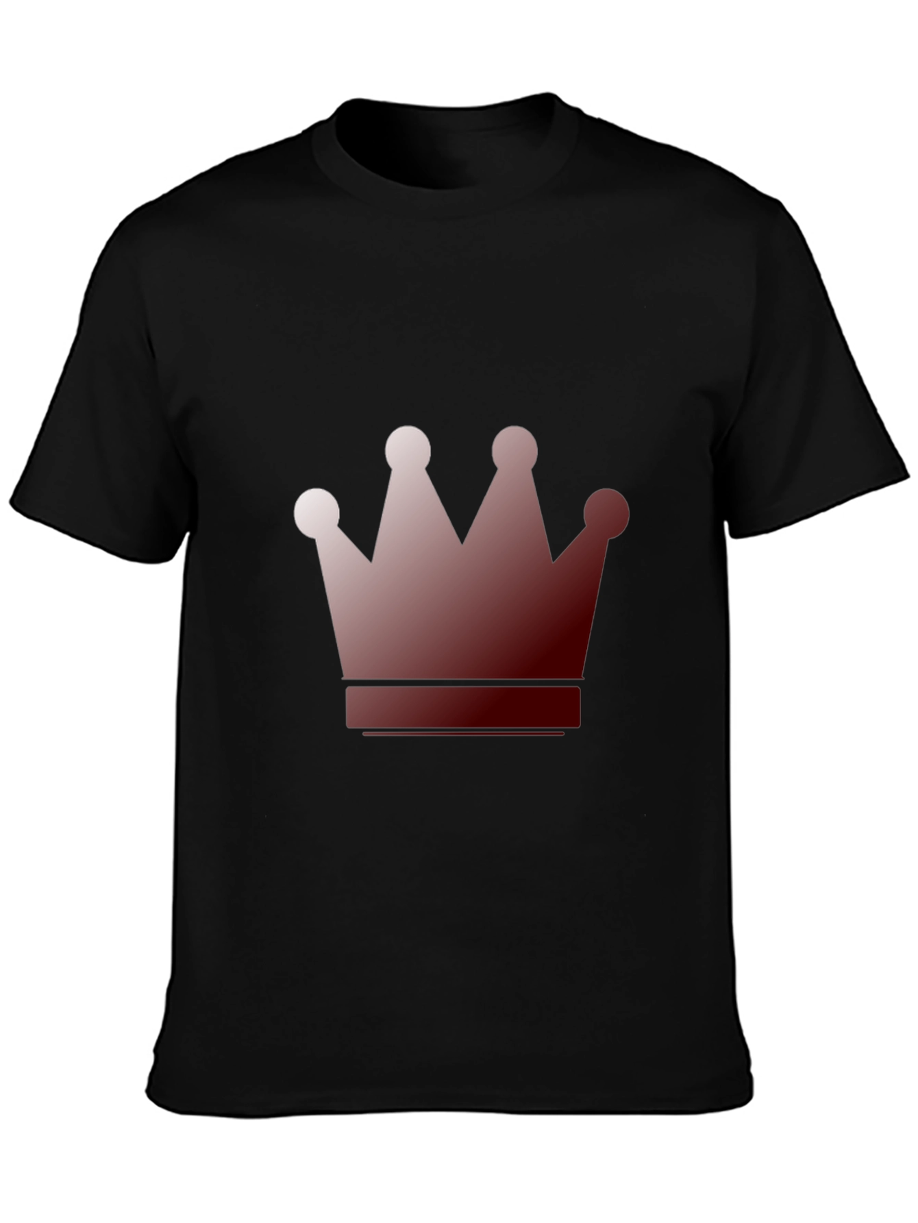 Crown Graphic Tee - Black