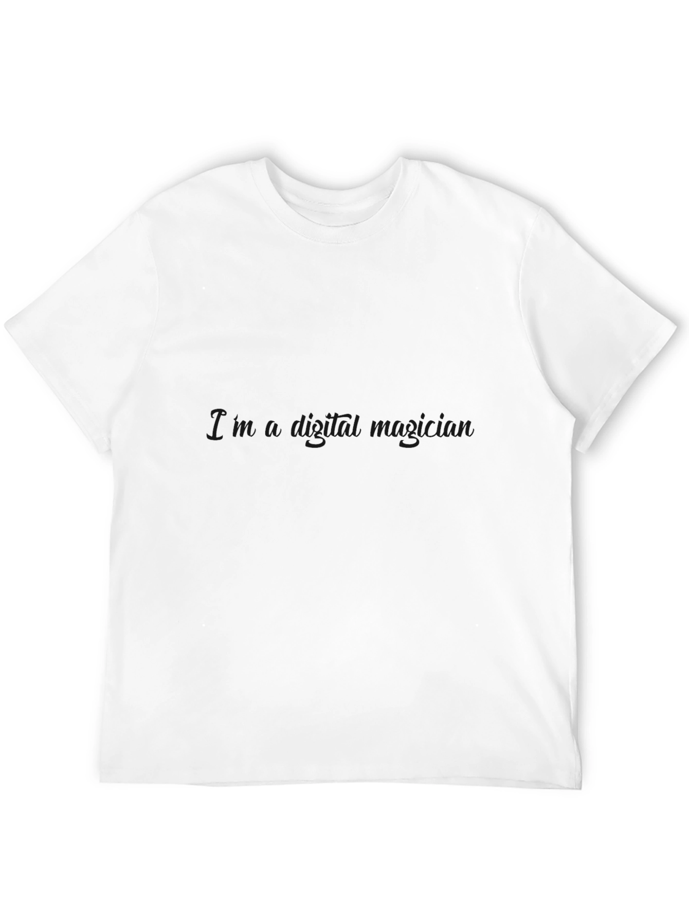Mens Classic Black Short Sleeve Tee