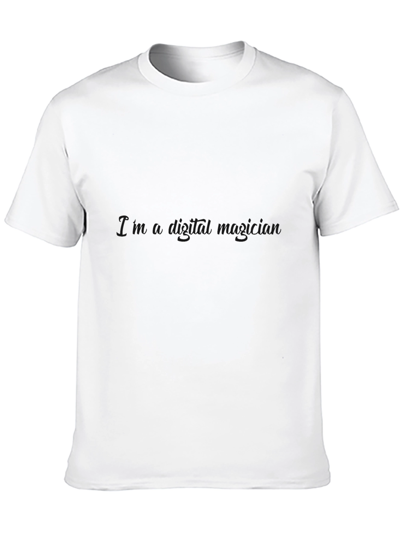 Mens Classic Black Short Sleeve Tee